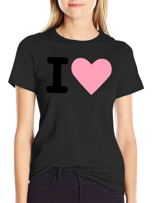 I Heart Love Pink Heart Tee