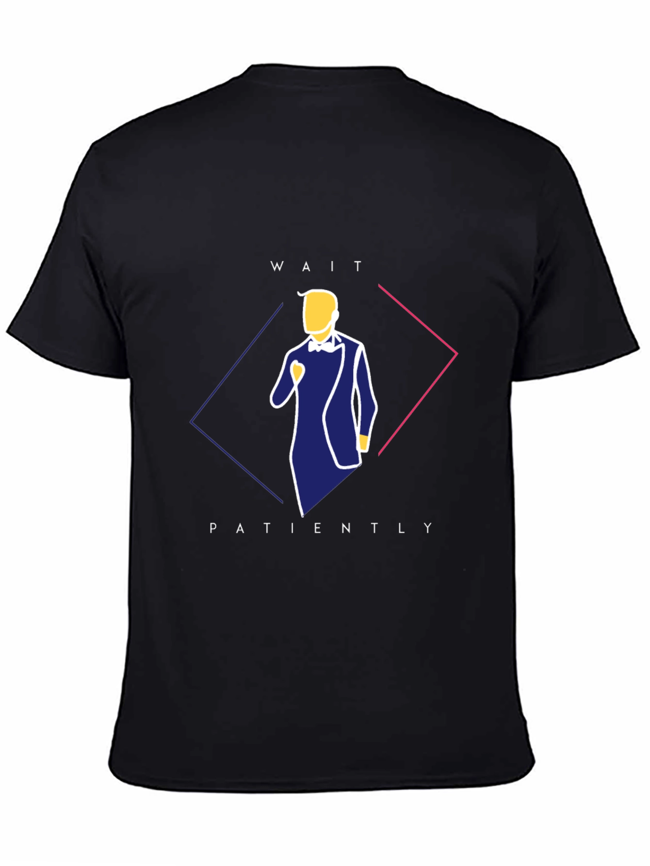 Stylish Wait Patiently Graphic Tee
