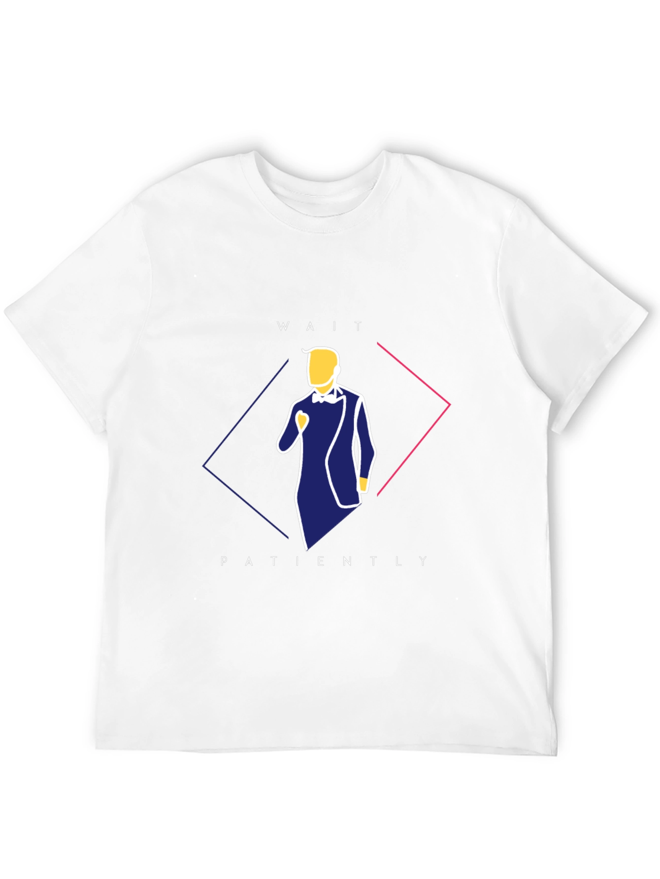 Stylish Wait Patiently Graphic Tee