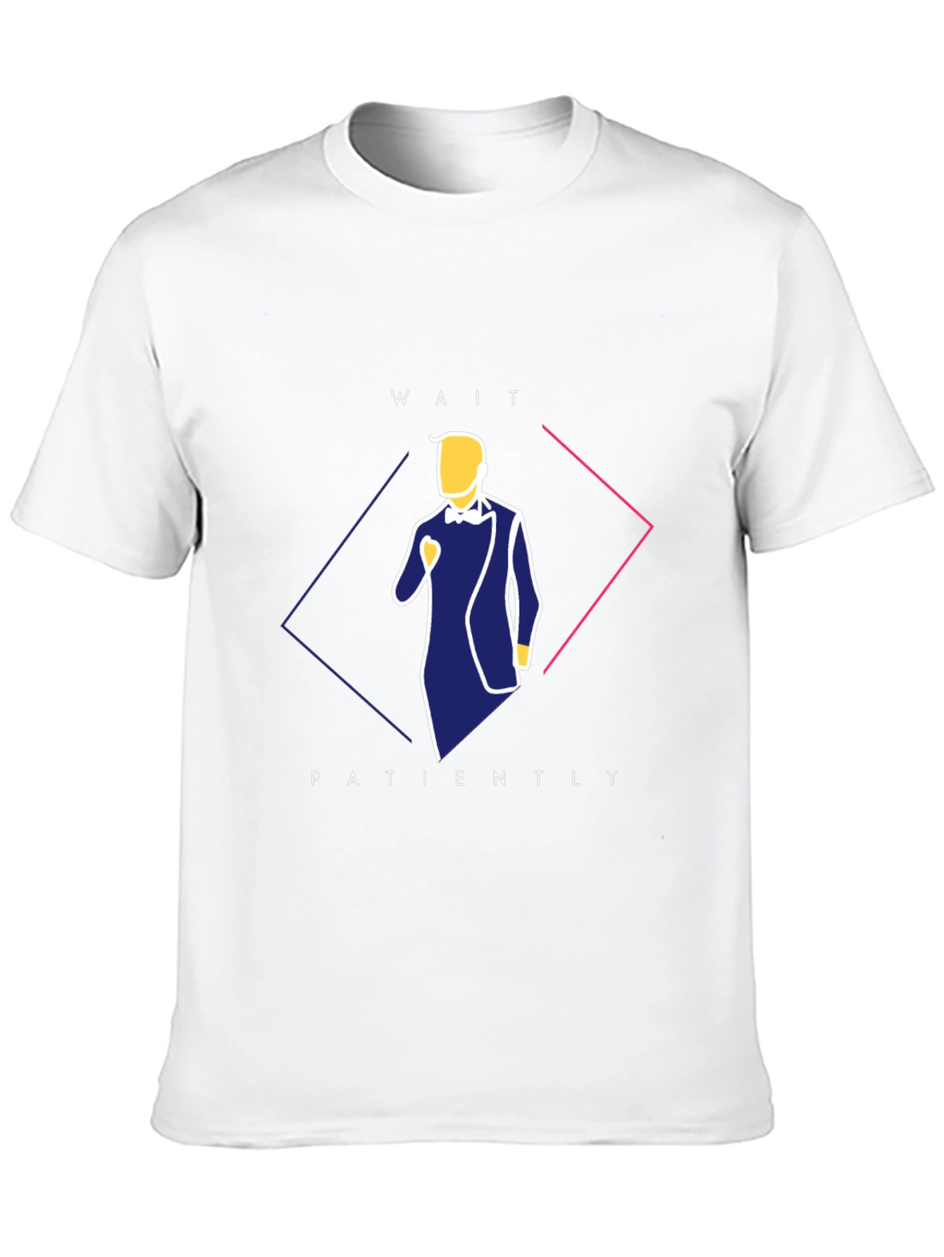 Stylish Wait Patiently Graphic Tee