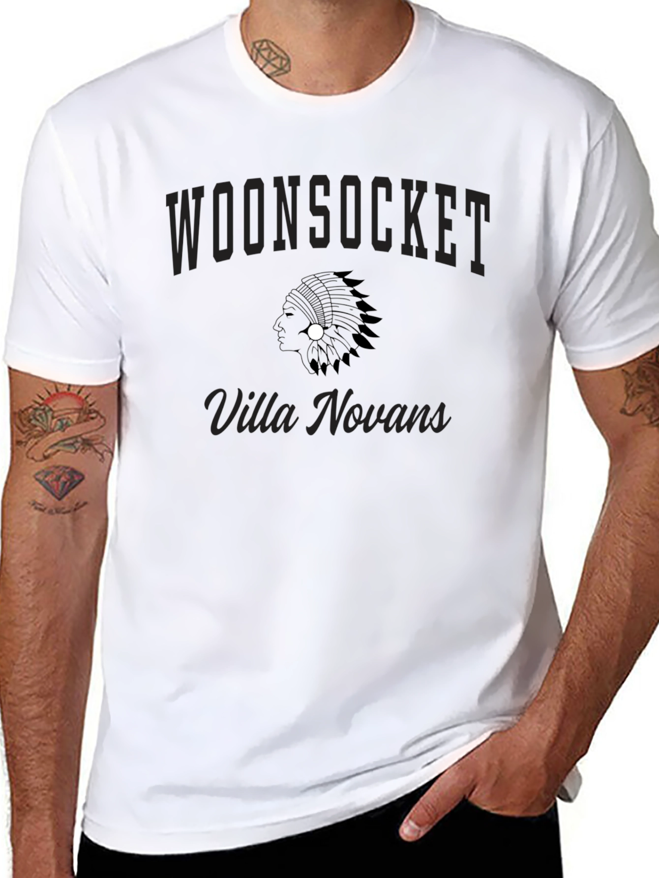 Woonsocket Villa Novans Graphic T-Shirt