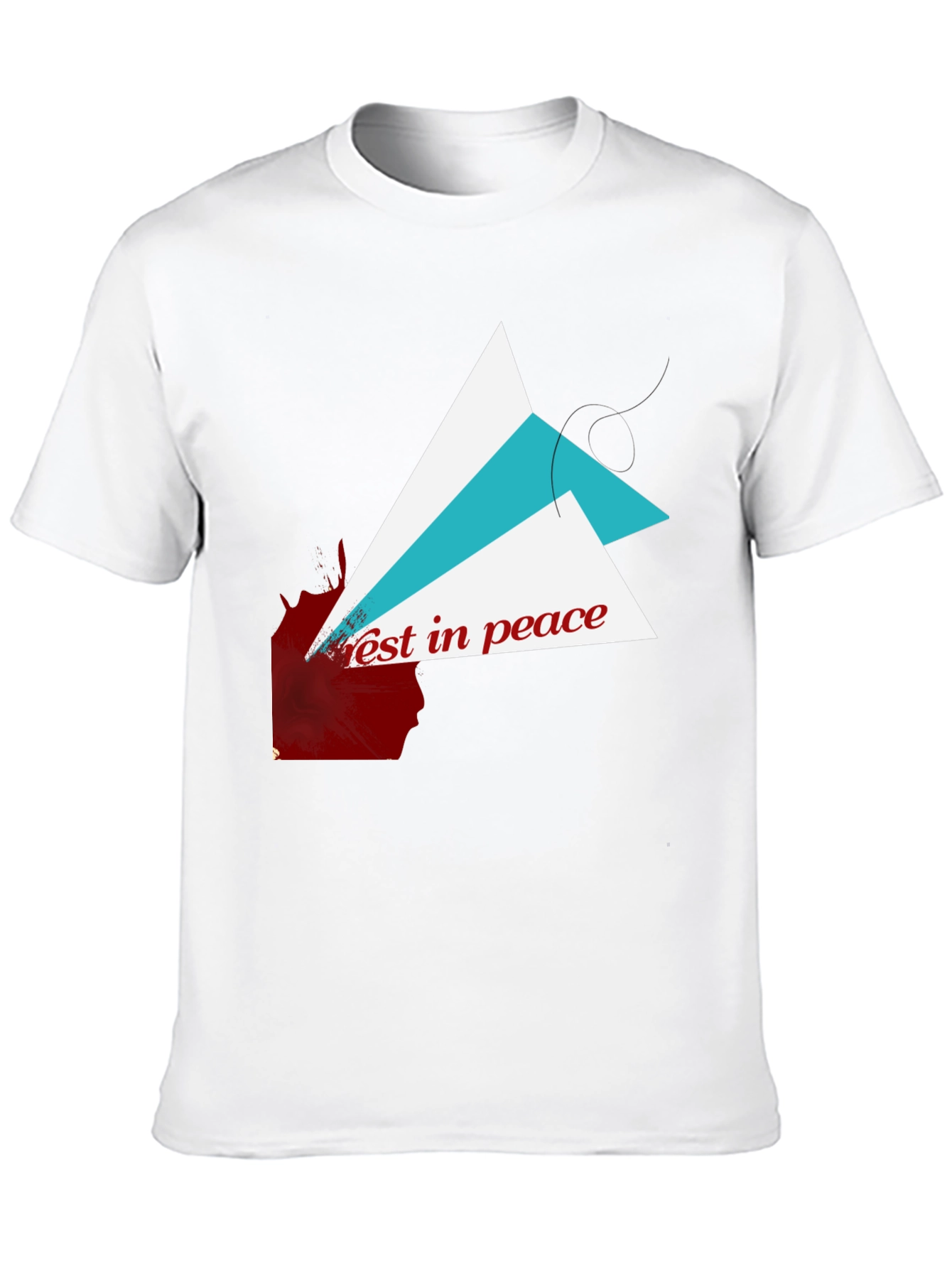Rest in Peace Graphic T-Shirt - Black Cotton Tee