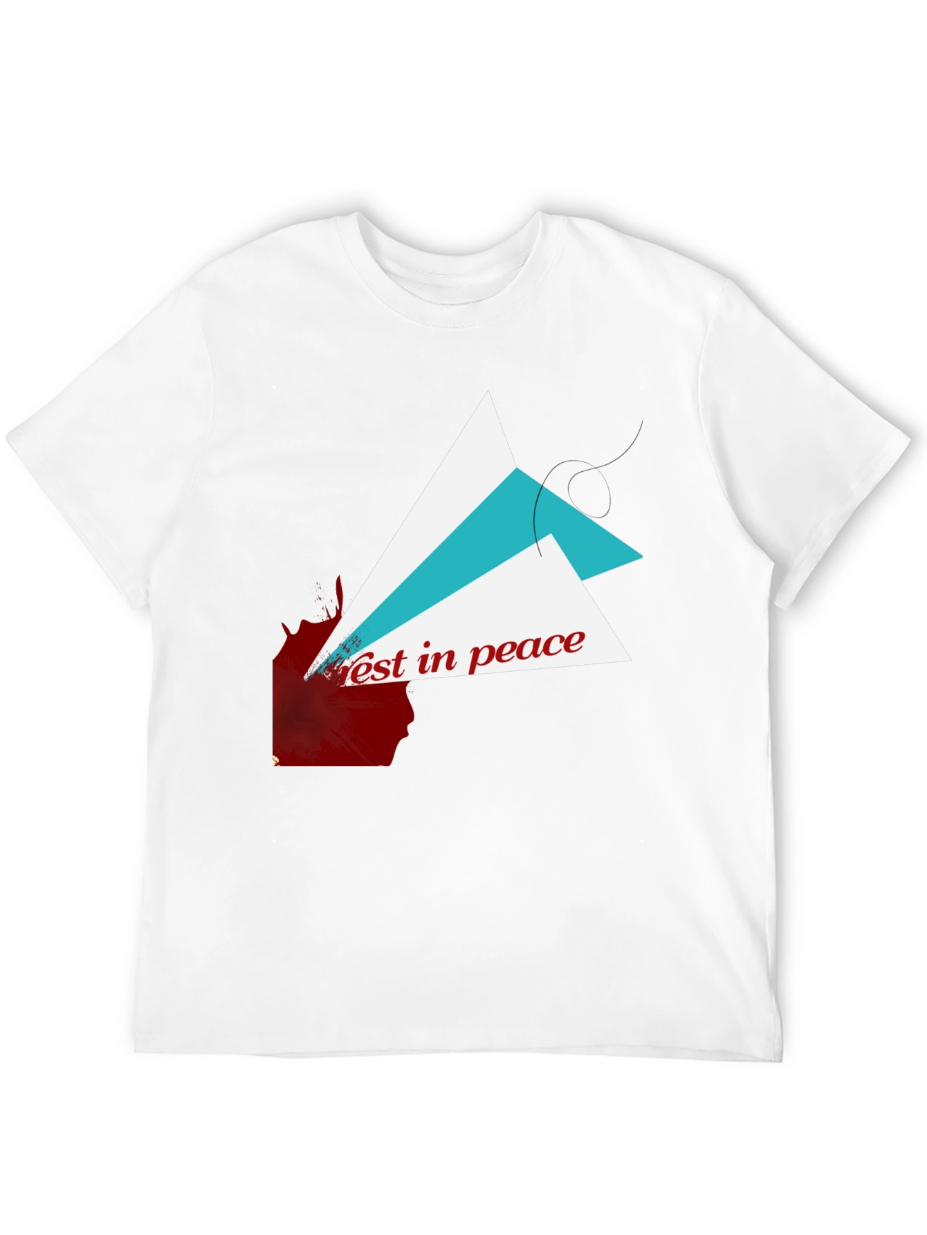 Rest in Peace Graphic T-Shirt - Black Cotton Tee