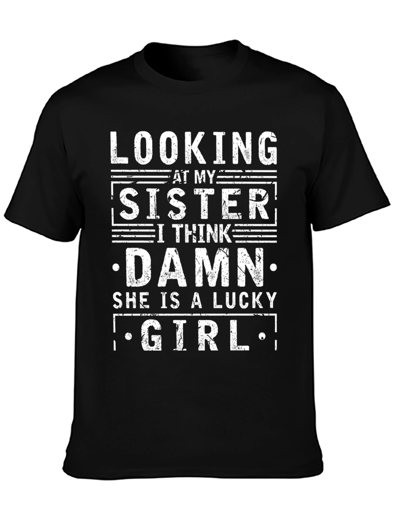 Lucky Sister Graphic T-Shirt