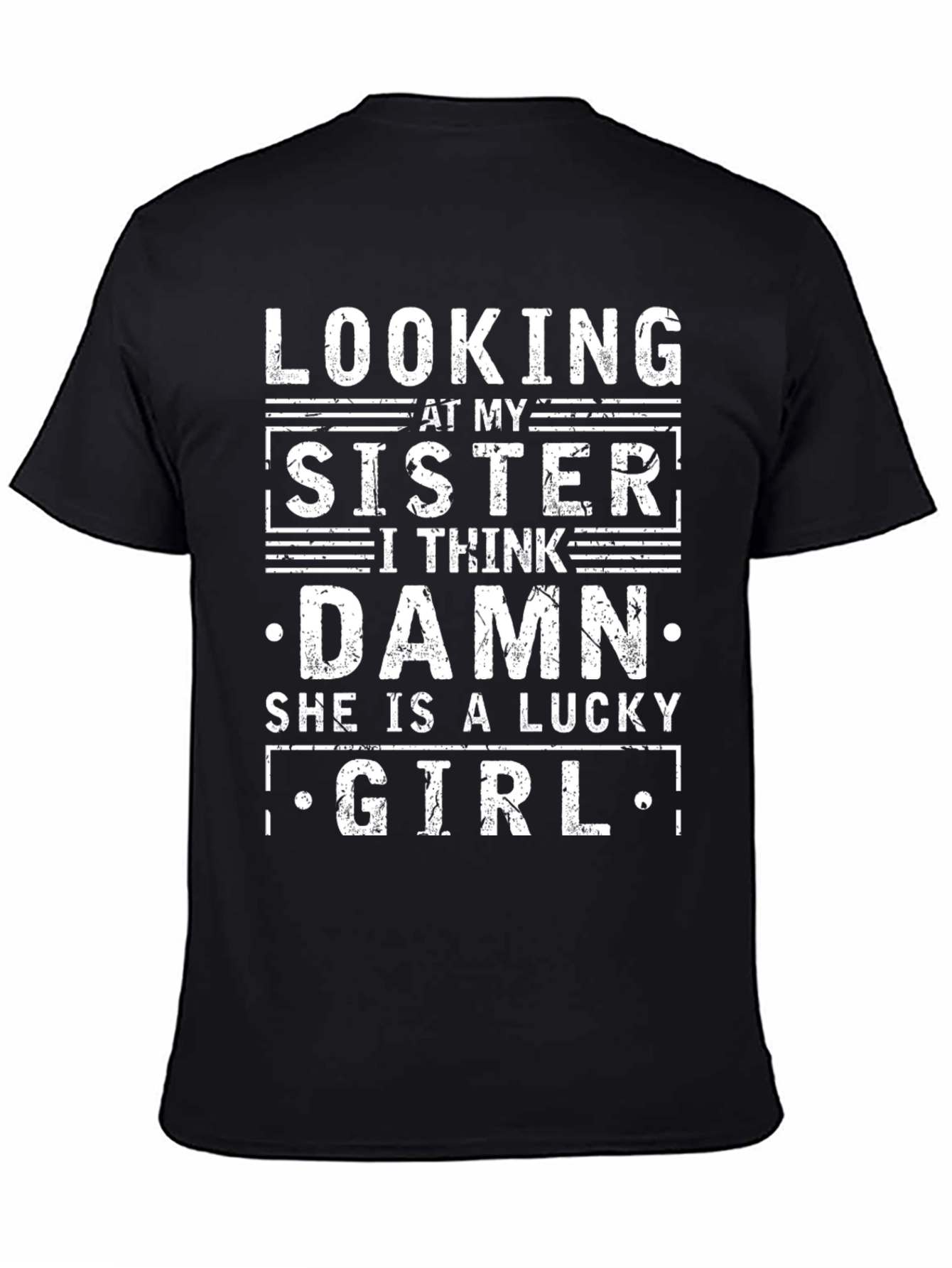 Lucky Sister Graphic T-Shirt