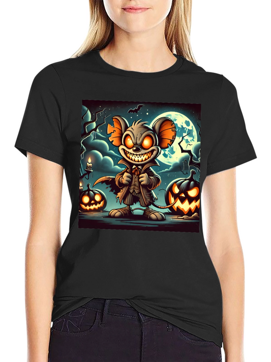 Spooky Halloween Mouse T-Shirt