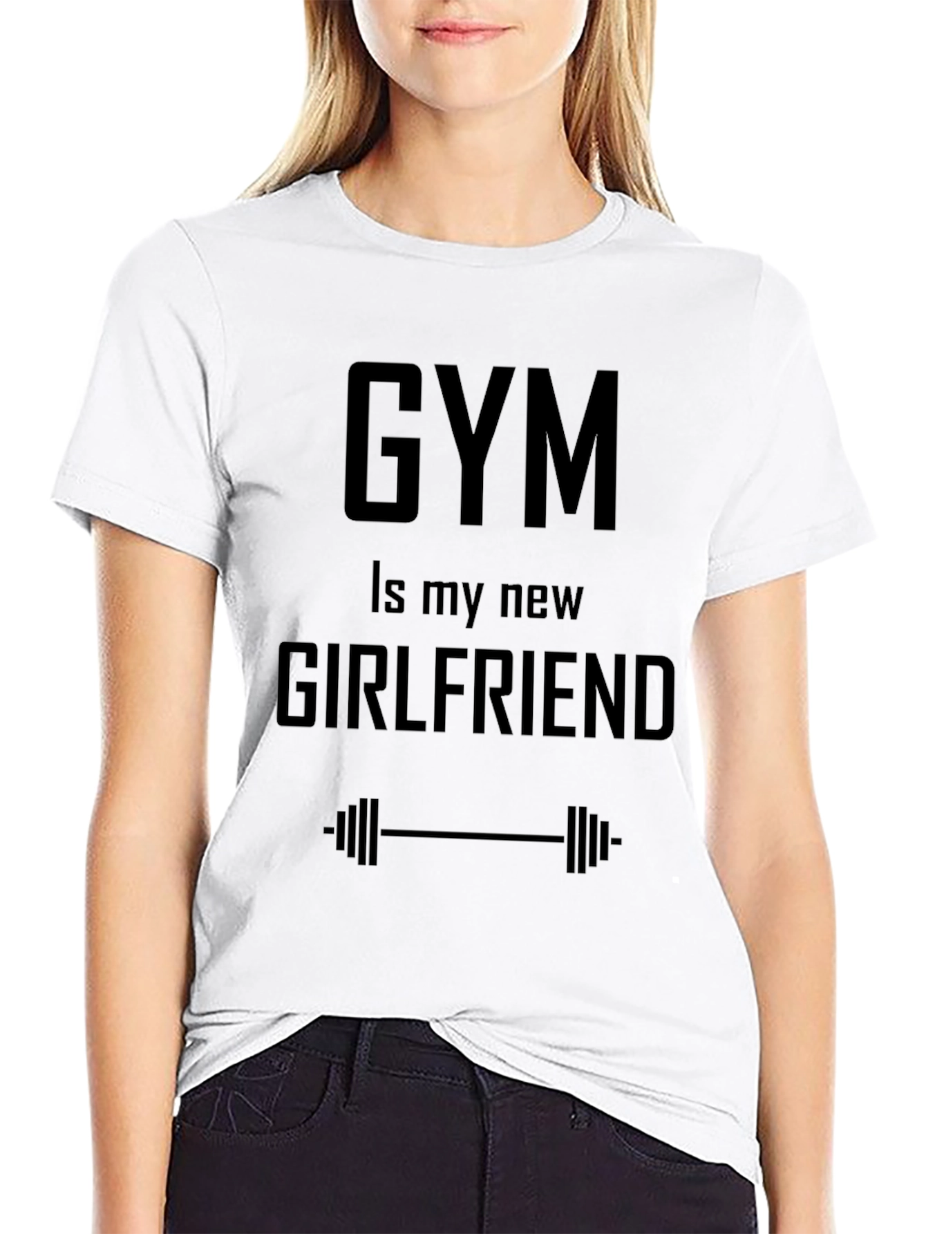 Gym Is My New Girlfriend Graphic Tee