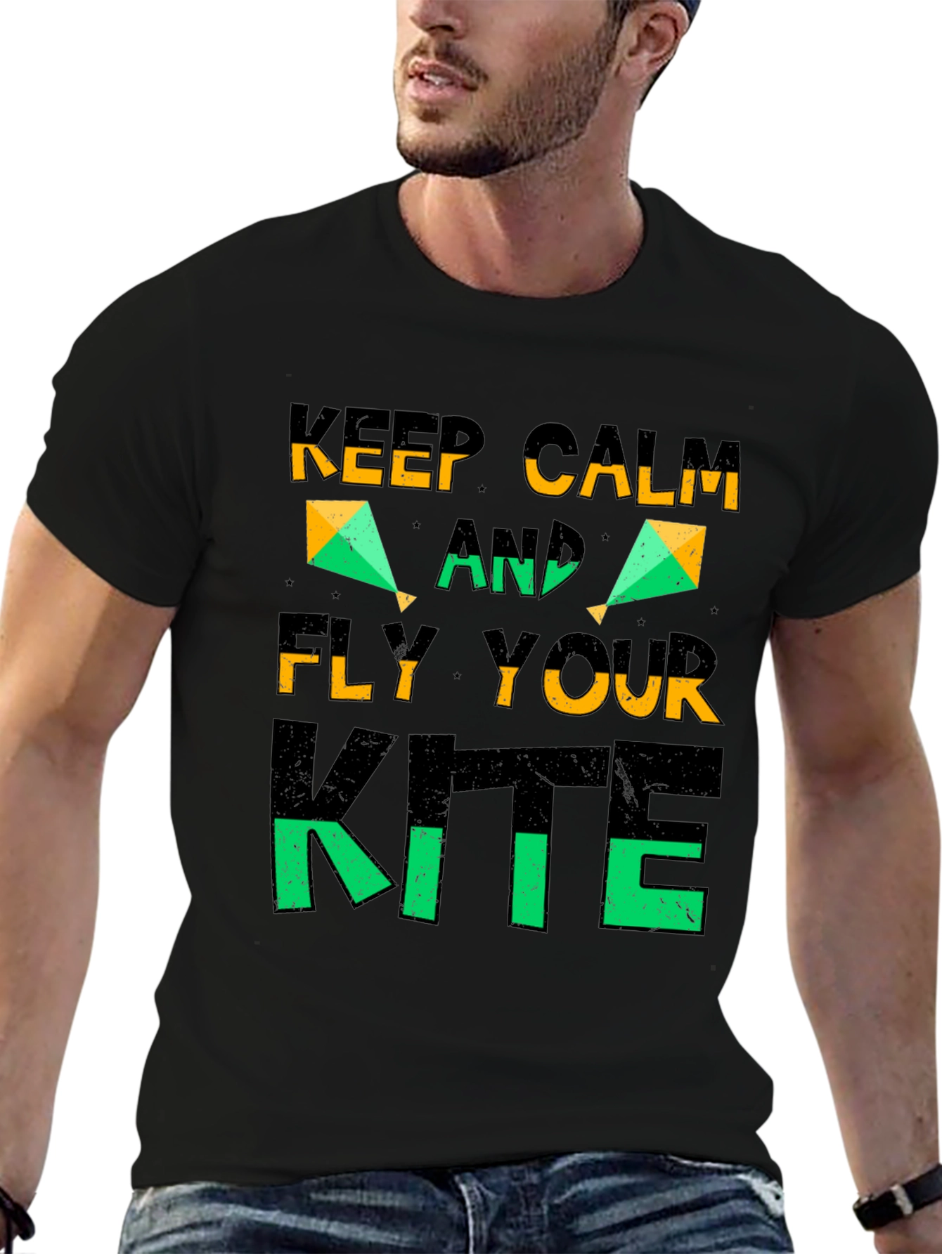 Keep Calm and Fly Your Kite Graphic Tee