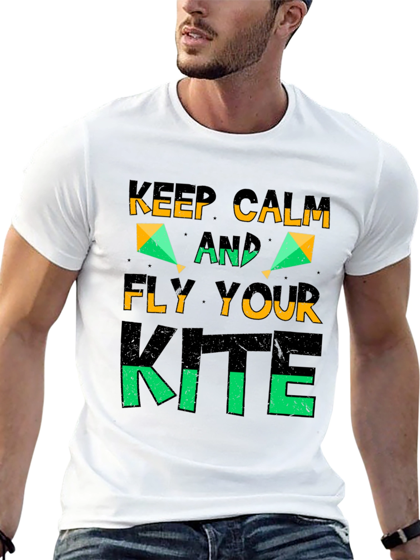 Keep Calm and Fly Your Kite Graphic Tee