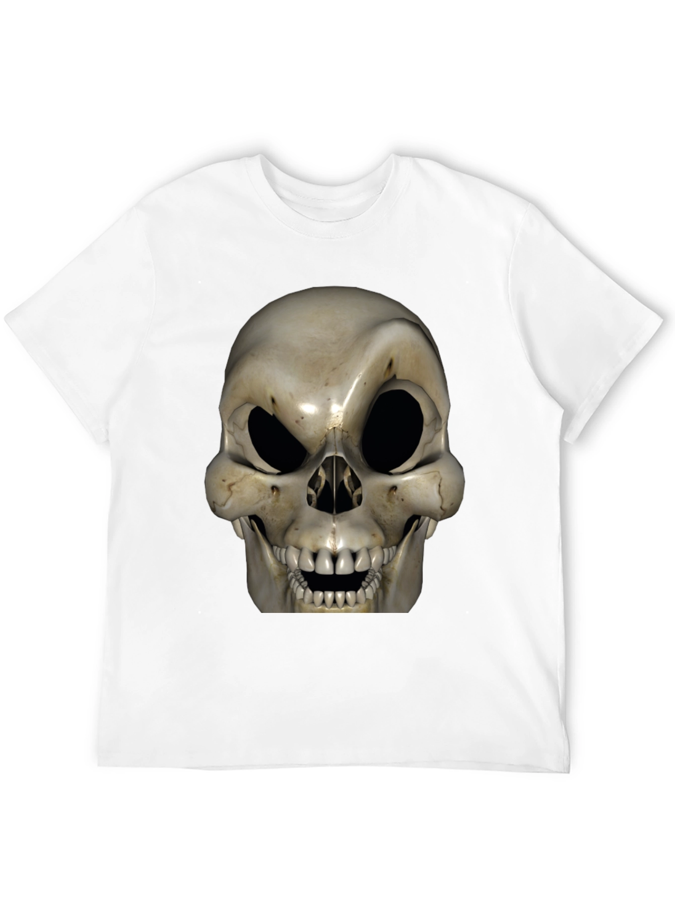 Skull Graphic T-Shirt - Bold Halloween Style