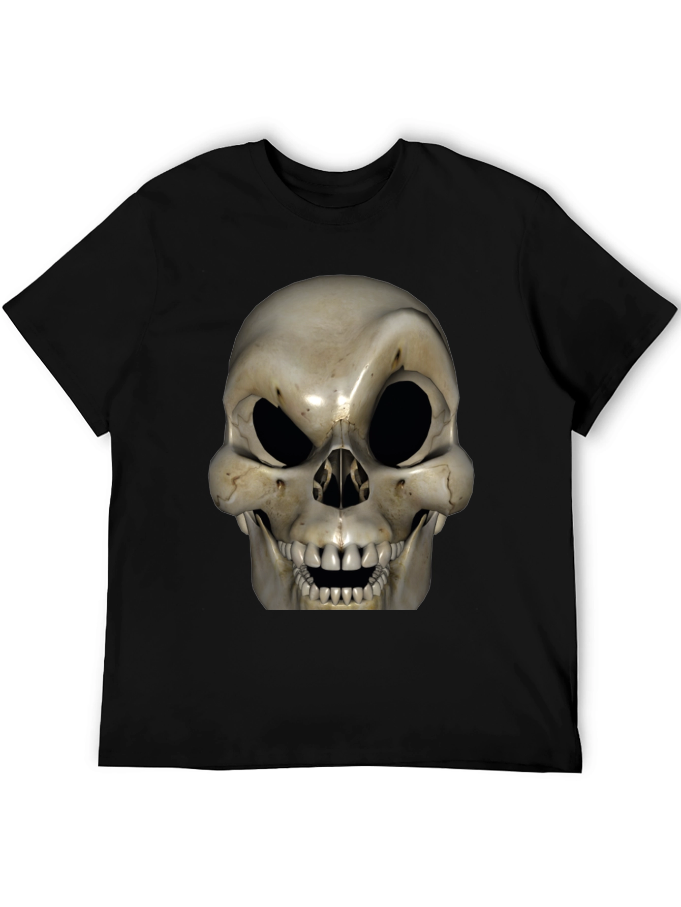 Skull Graphic T-Shirt - Bold Halloween Style