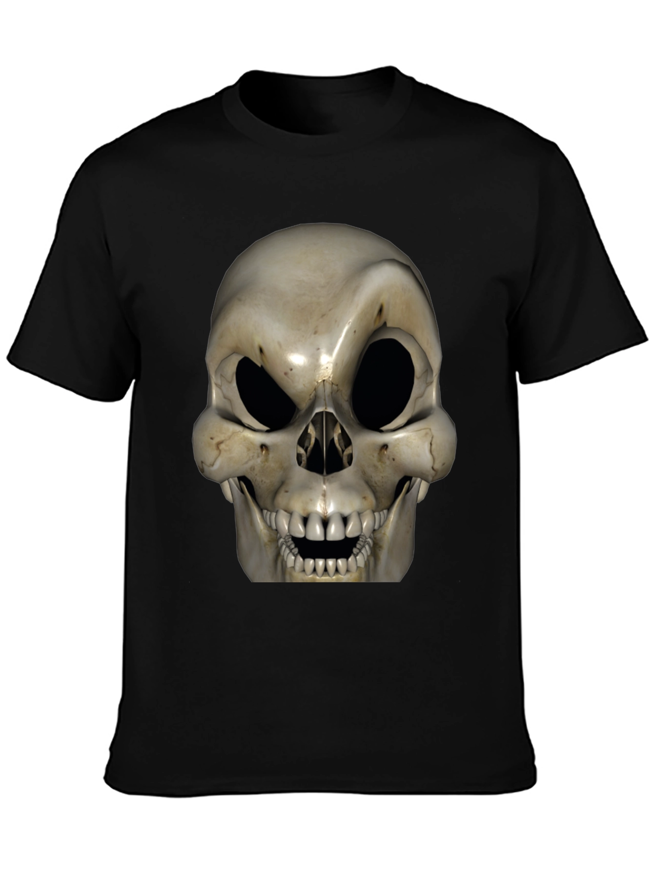 Skull Graphic T-Shirt - Bold Halloween Style