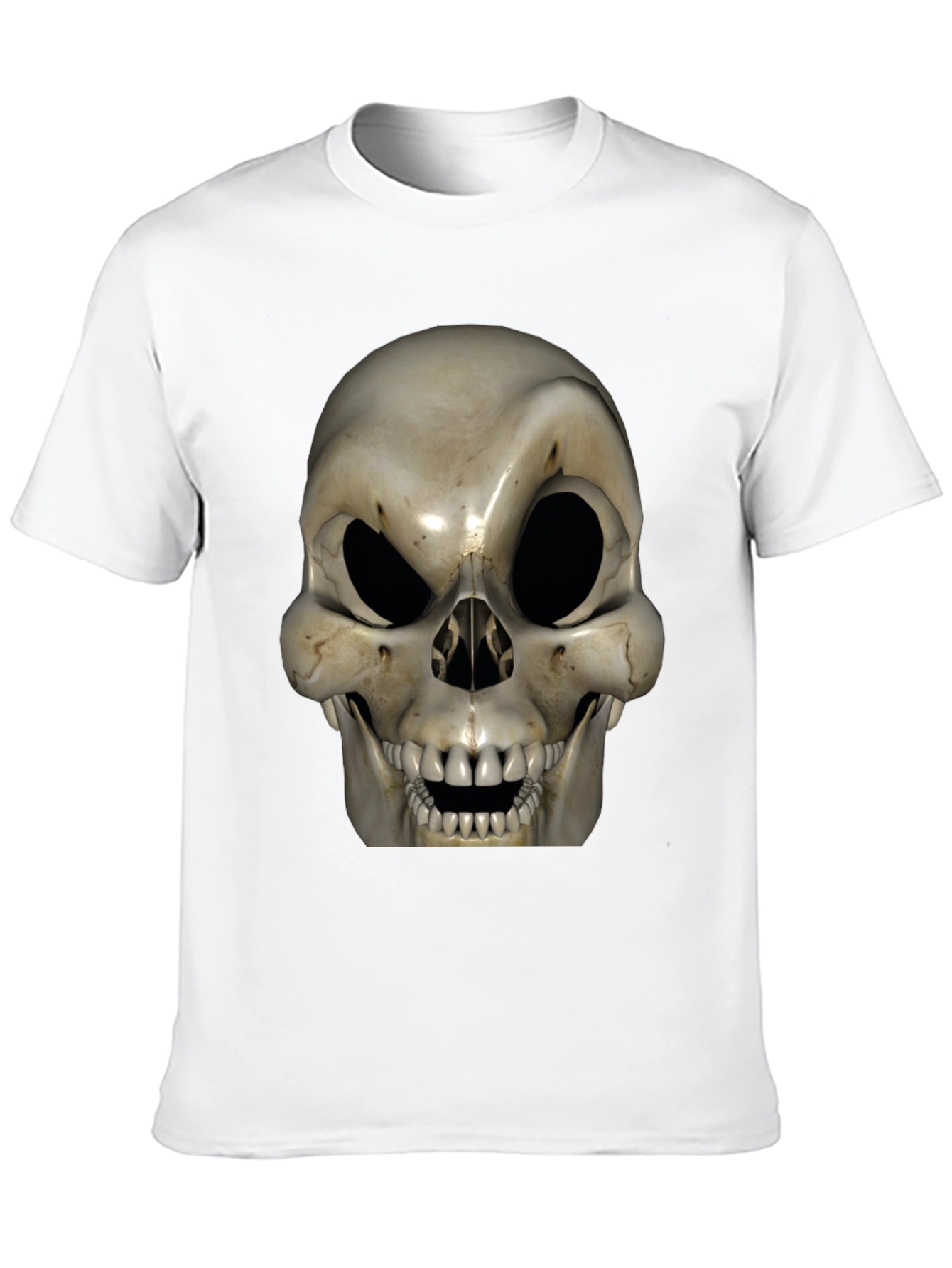 Skull Graphic T-Shirt - Bold Halloween Style