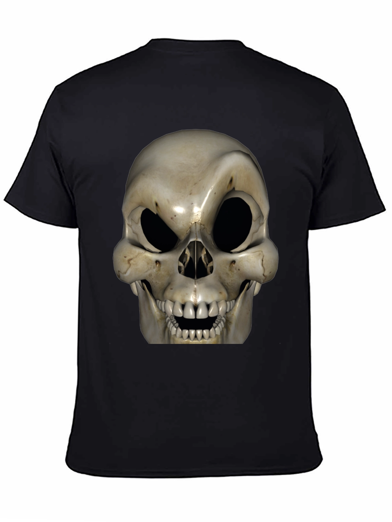 Skull Graphic T-Shirt - Bold Halloween Style