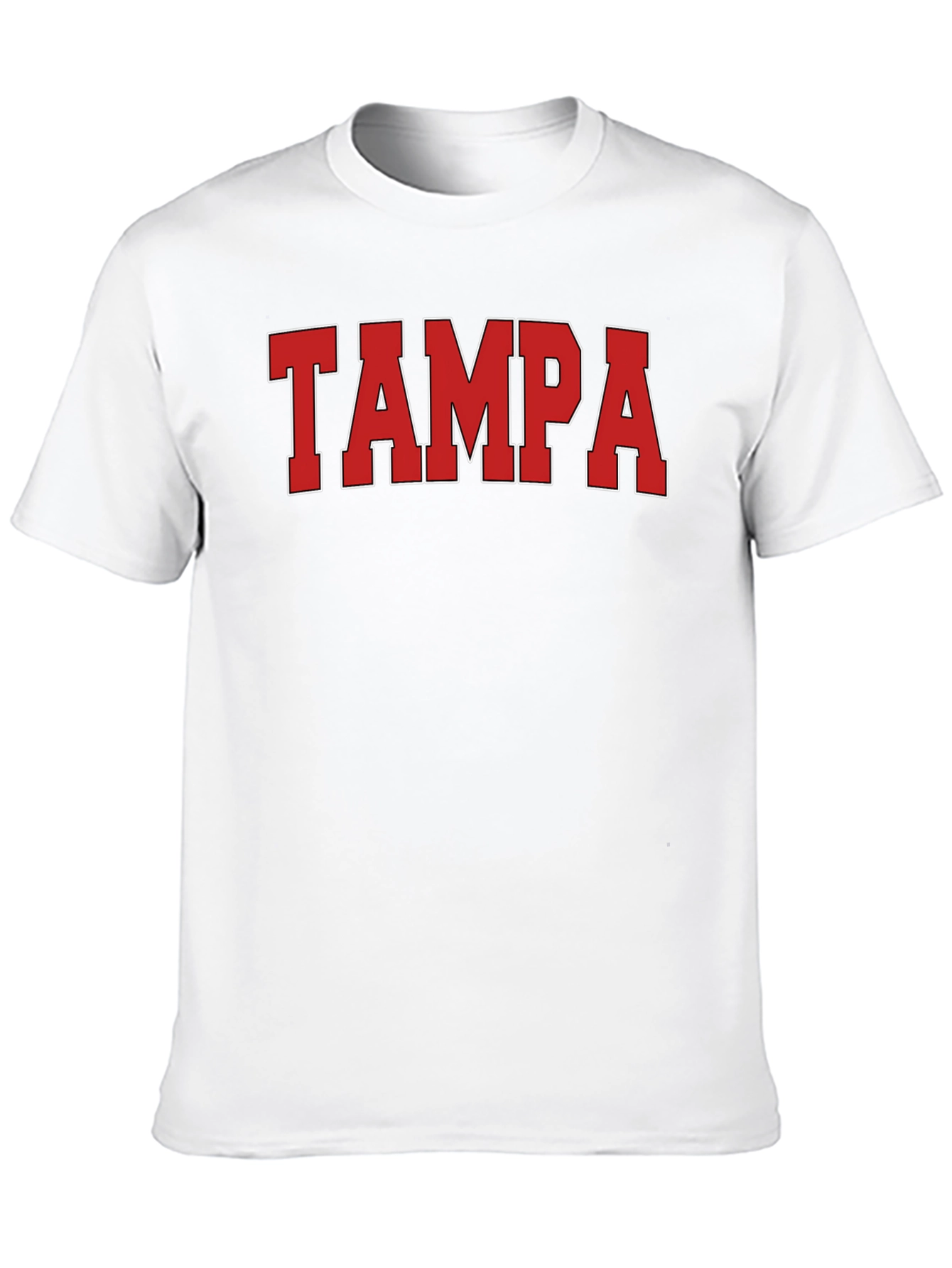 Tampa City Pride T-Shirt - Bold Red Graphic Tee