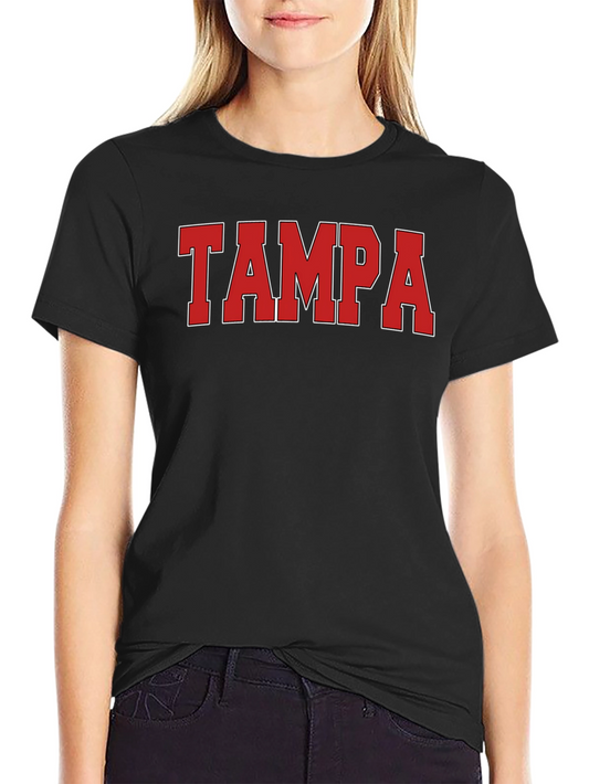 Tampa City Pride T-Shirt - Bold Red Graphic Tee