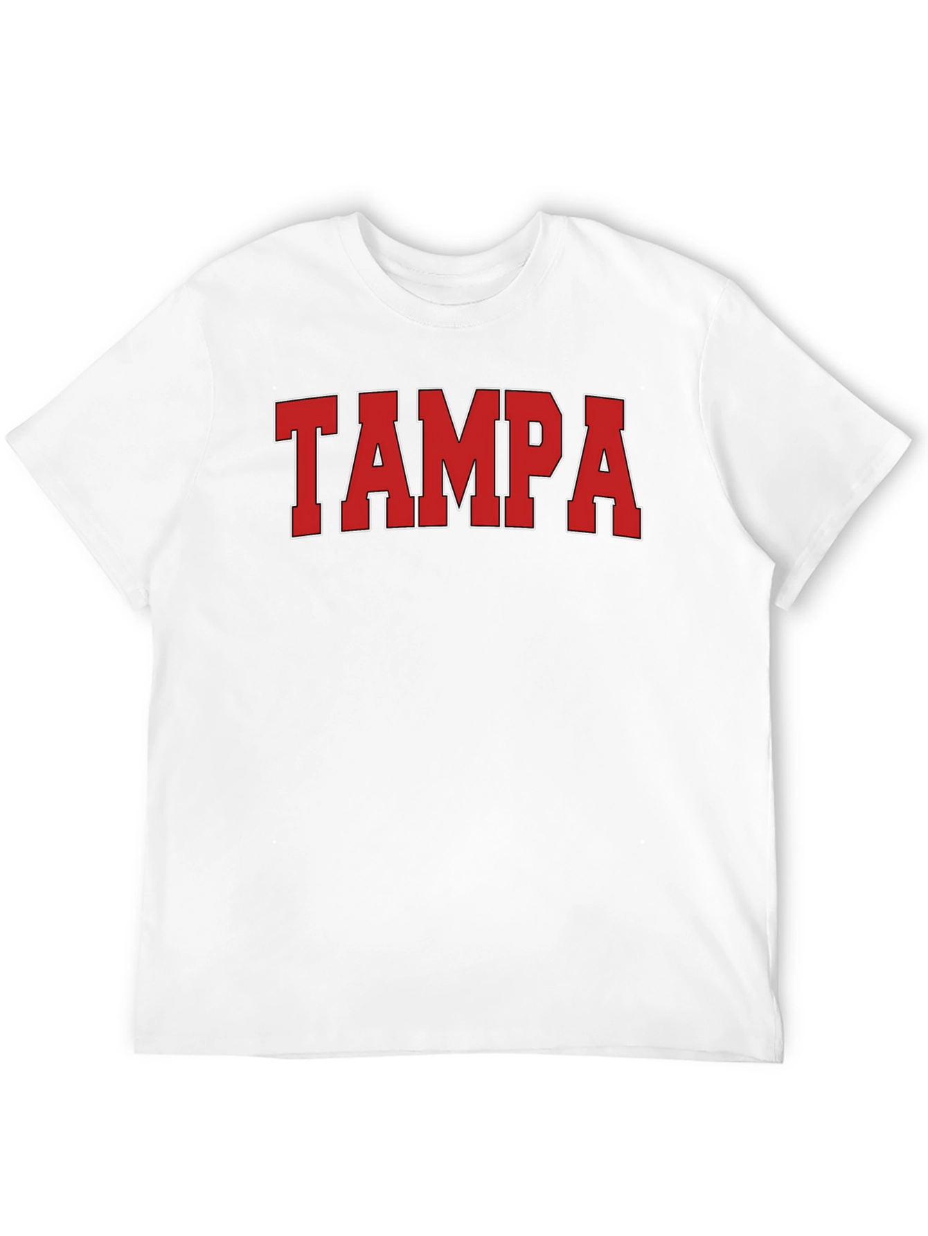 Tampa City Pride T-Shirt - Bold Red Graphic Tee
