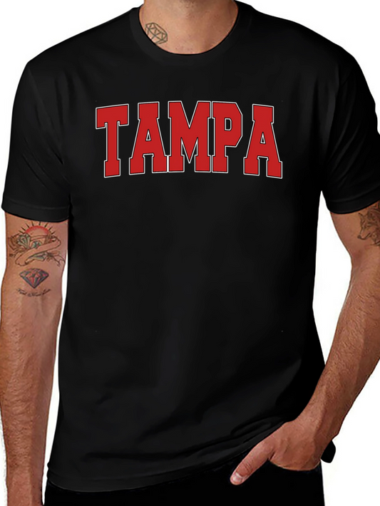 Tampa City Pride T-Shirt - Bold Red Graphic Tee