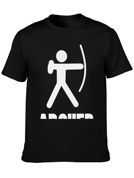 Archer Graphic T-Shirt - Black