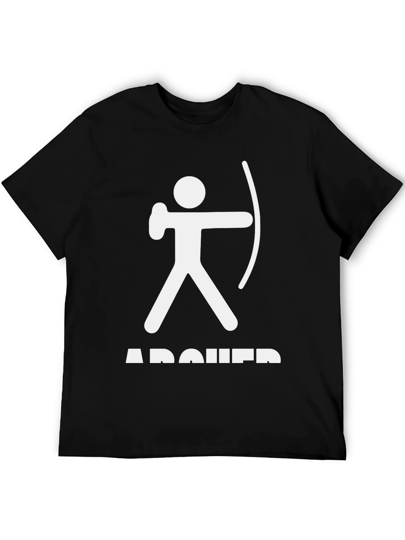 Archer Graphic T-Shirt - Black