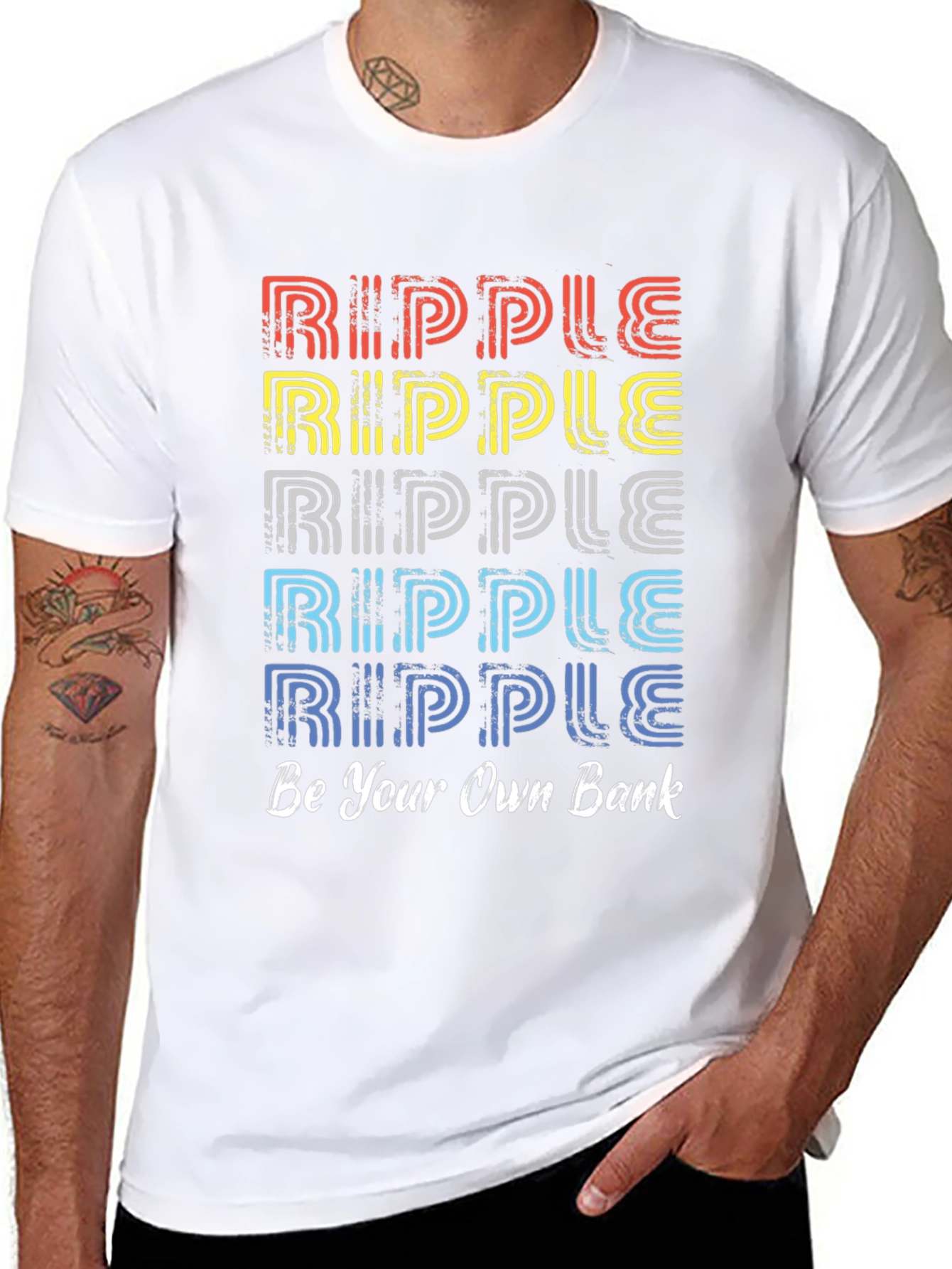 Ripple Be Your Own Bank Graphic T-Shirt