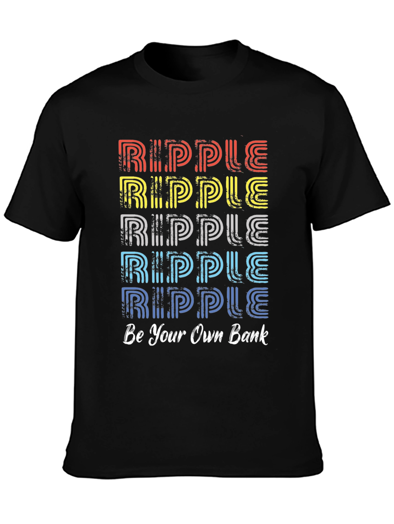 Ripple Be Your Own Bank Graphic T-Shirt