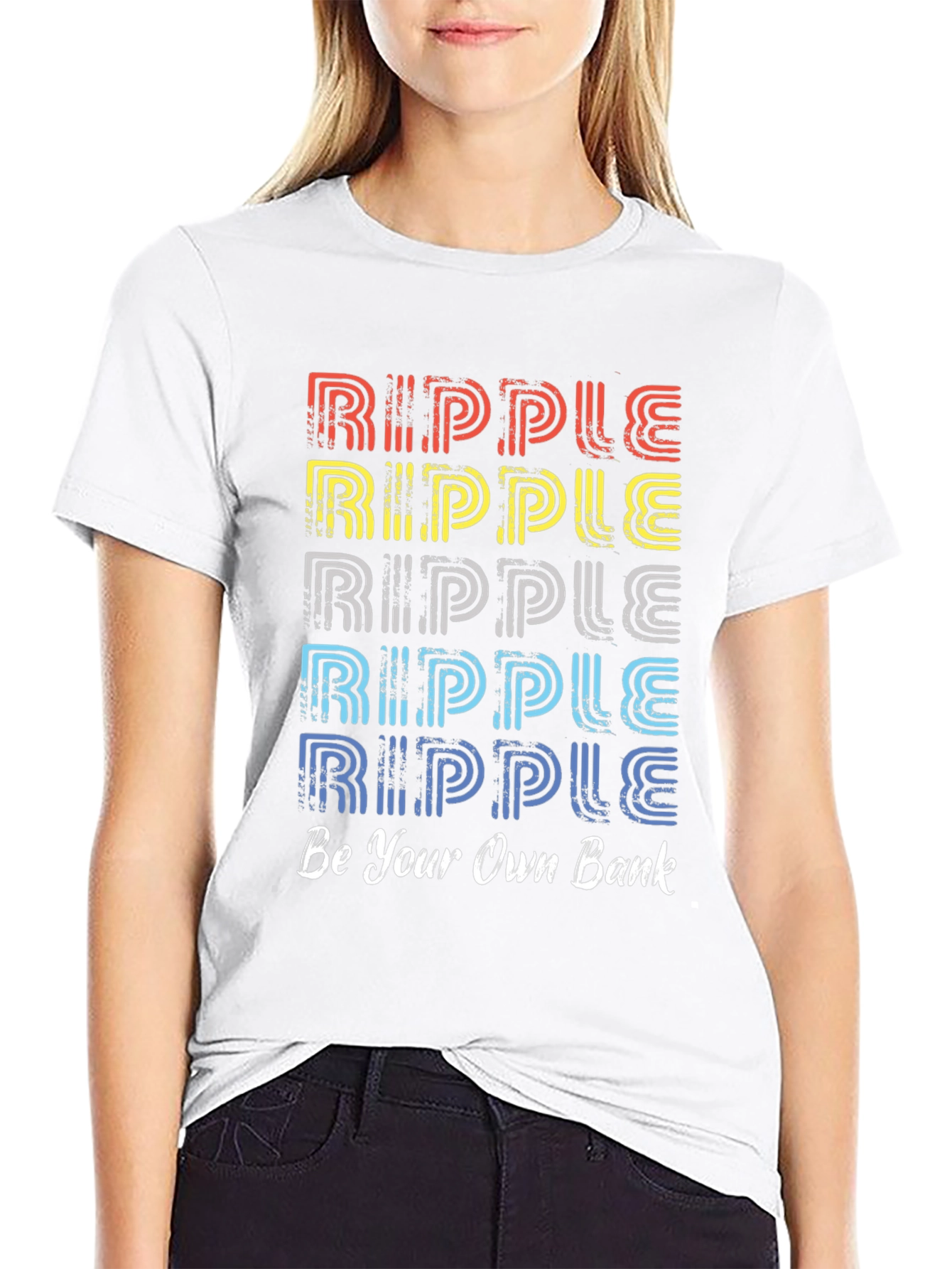 Ripple Be Your Own Bank Graphic T-Shirt