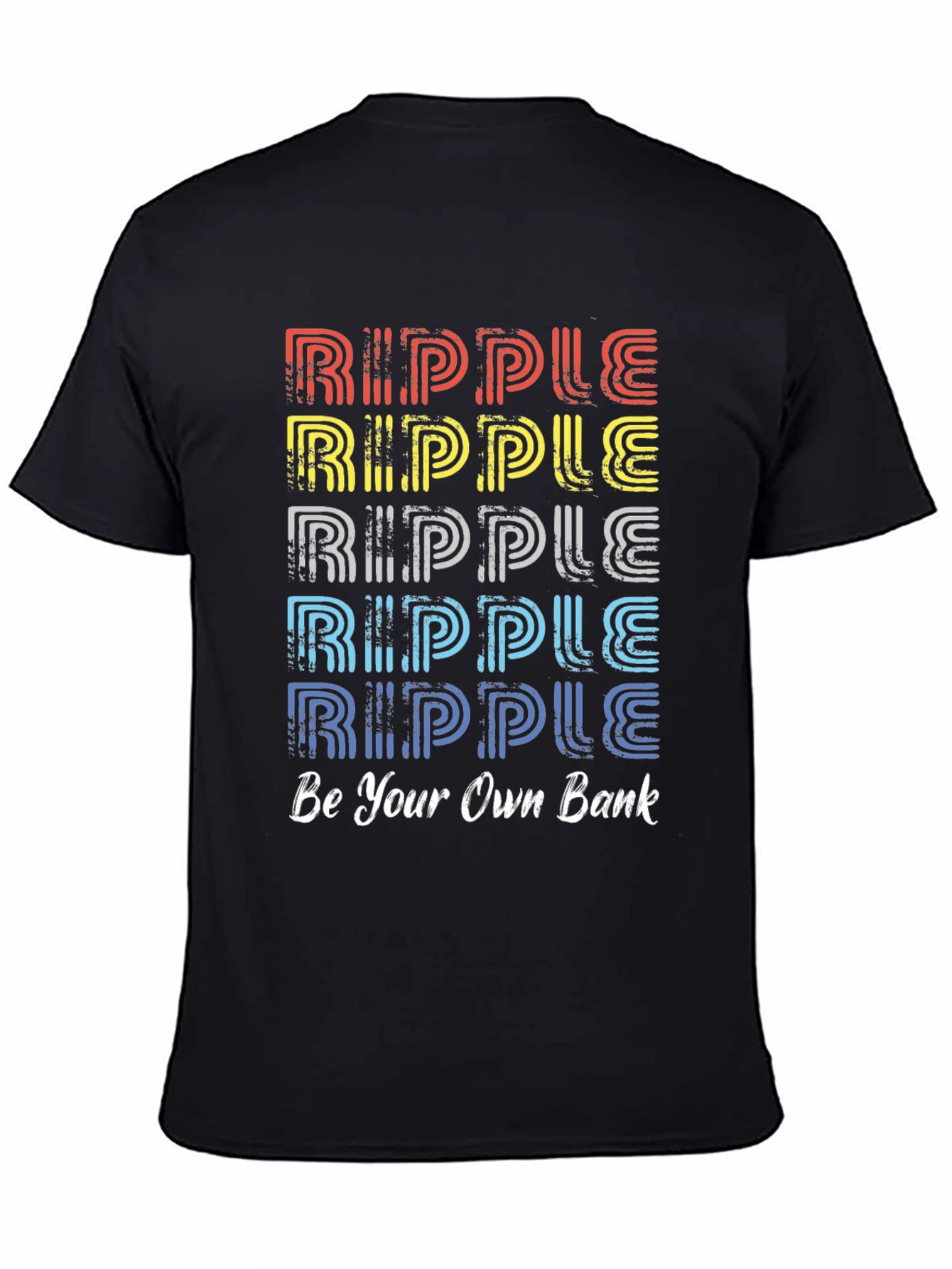 Ripple Be Your Own Bank Graphic T-Shirt