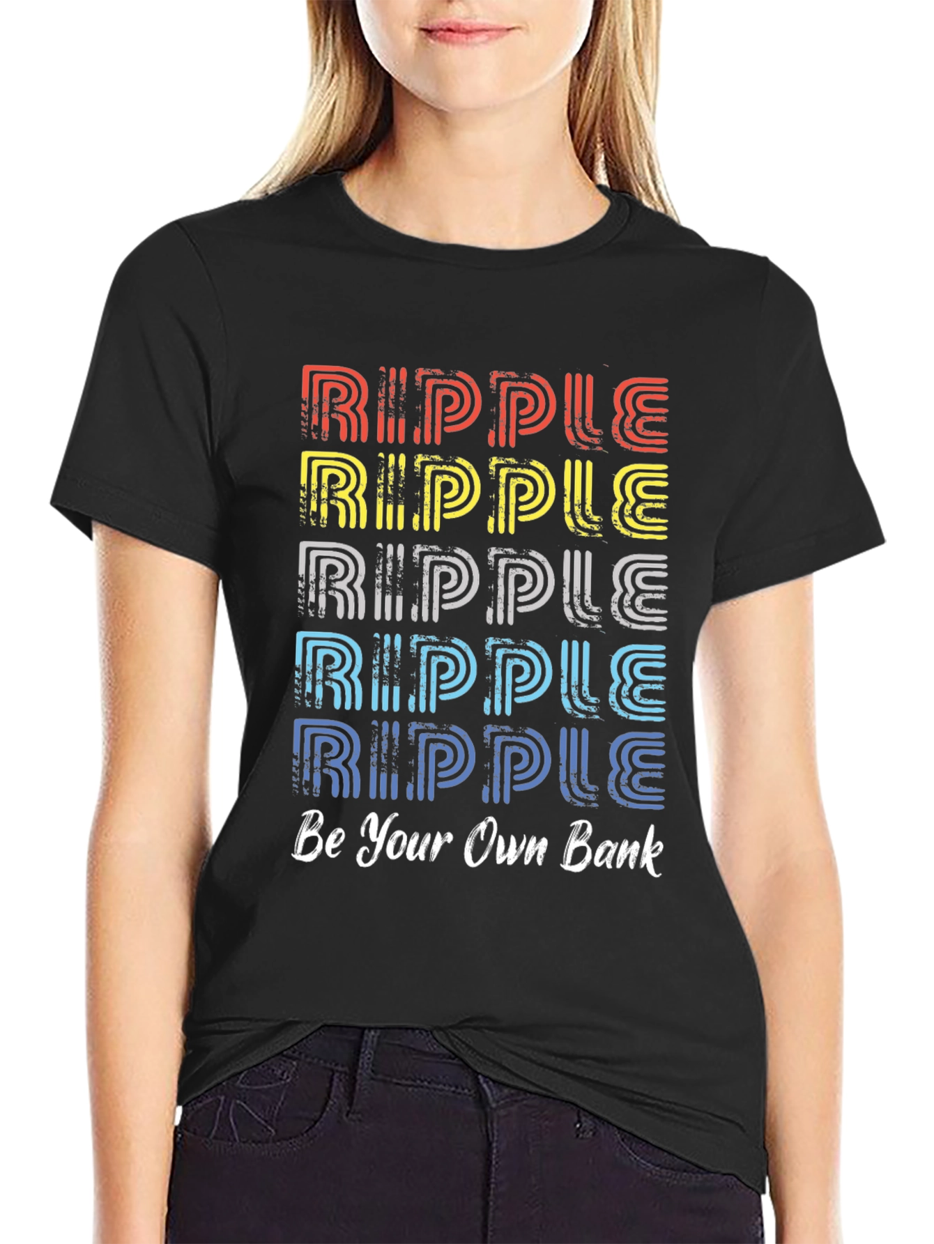Ripple Be Your Own Bank Graphic T-Shirt