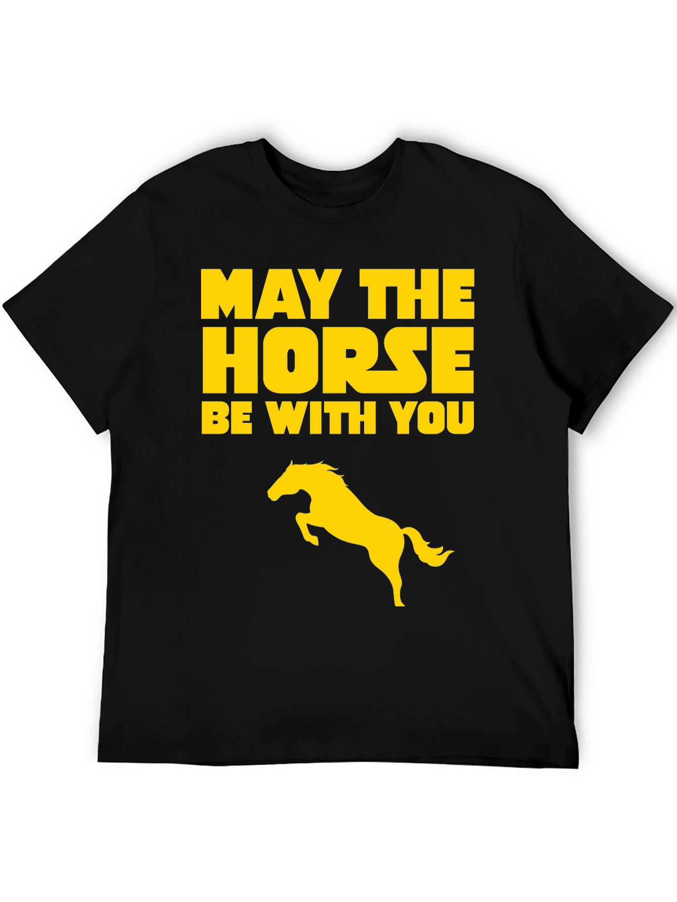 May The Horse Be With You Graphic Tee
