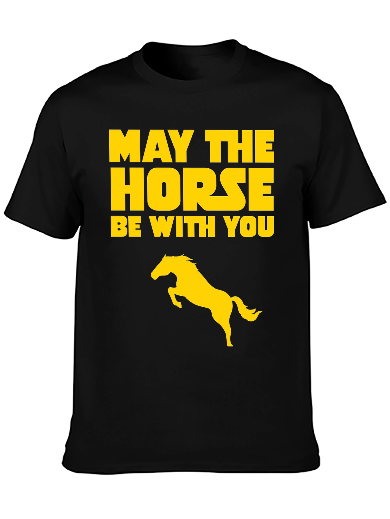 May The Horse Be With You Graphic Tee