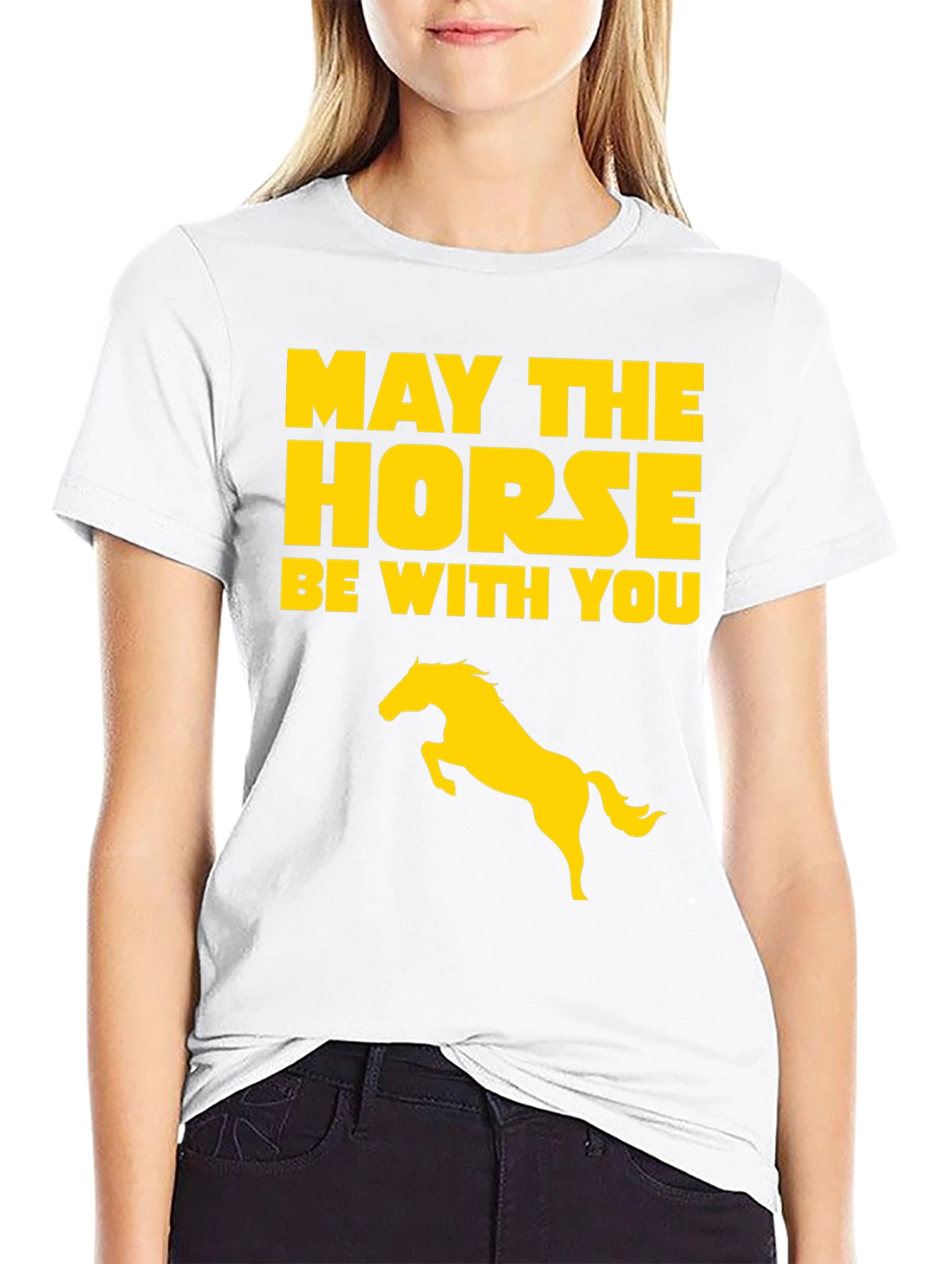 May The Horse Be With You Graphic Tee