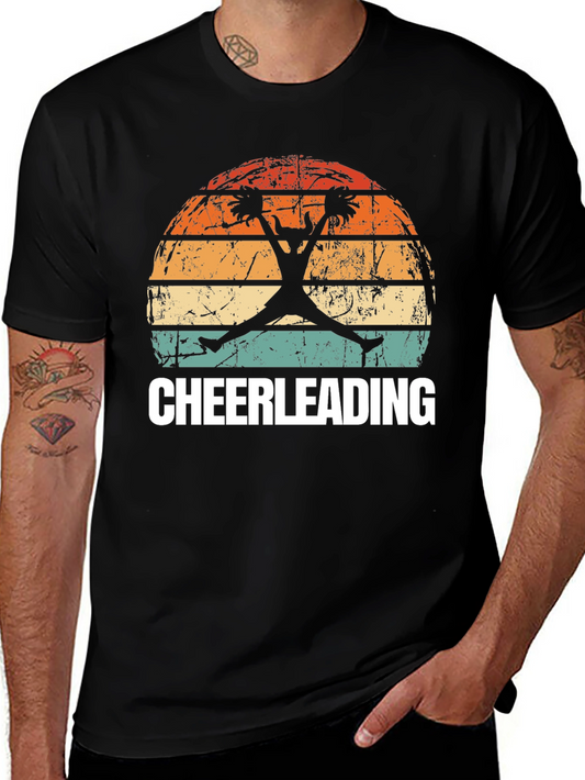 Cheerleading Sunset T-Shirt - Vintage Style