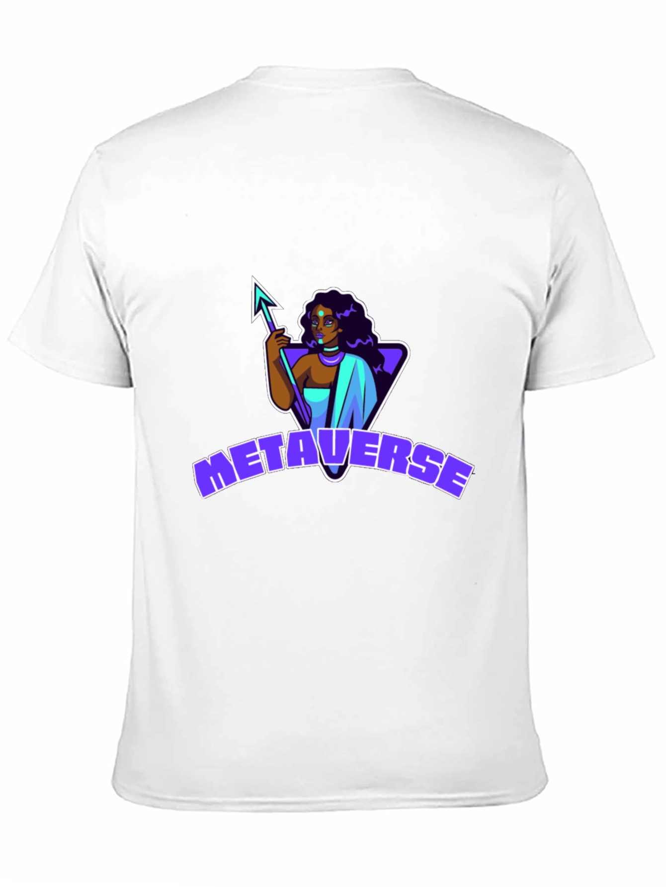 Metaverse Graphic Black T-Shirt