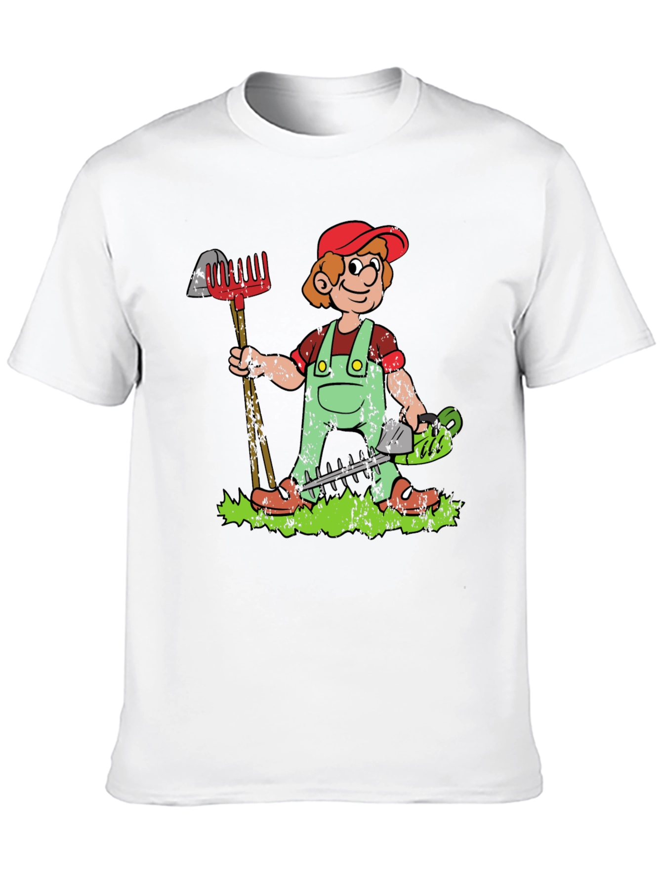 Gardener Cartoon Graphic Tee