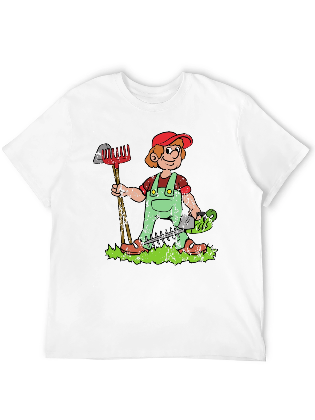 Gardener Cartoon Graphic Tee