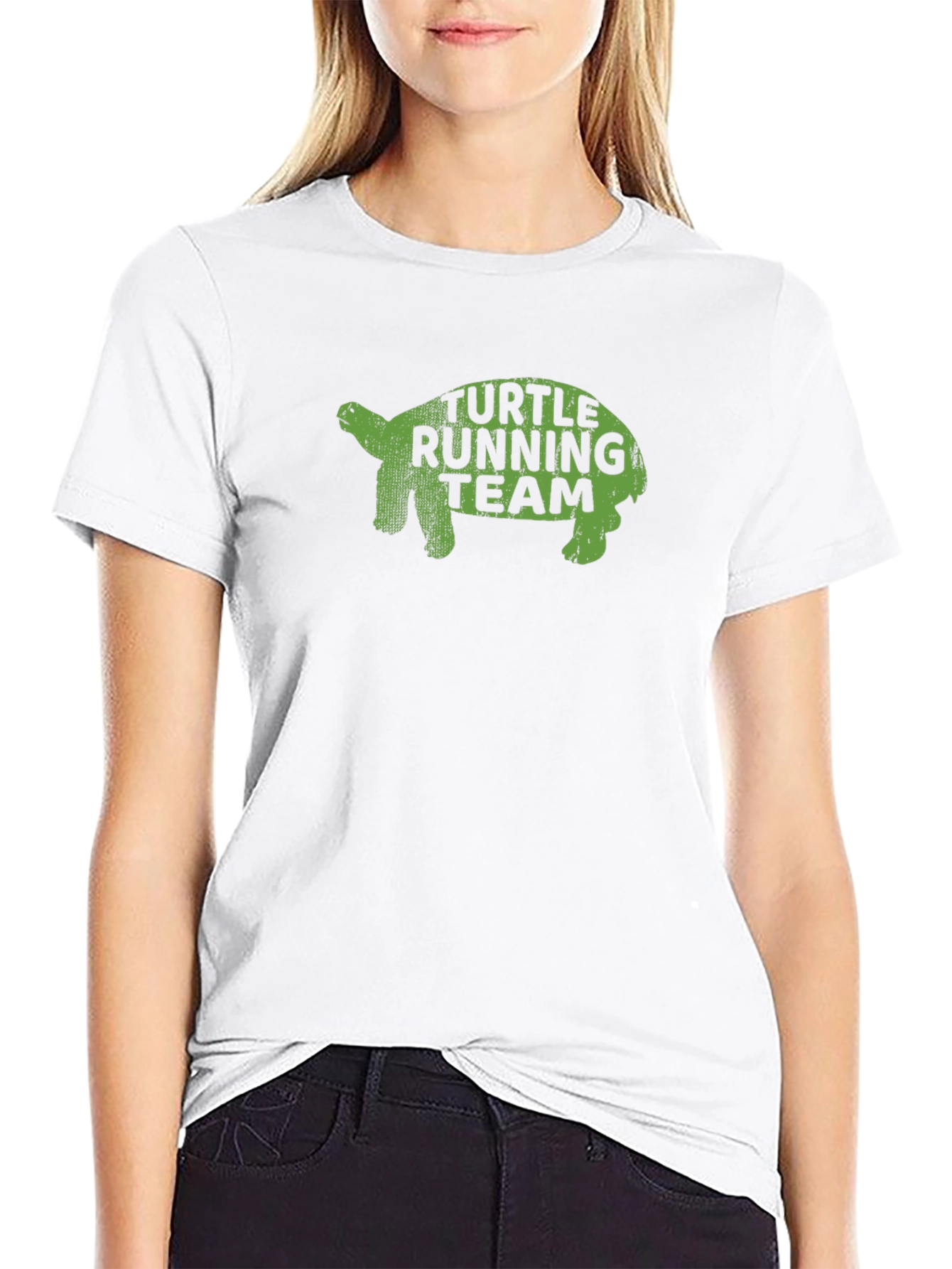 Turtle Running Team Black T-Shirt