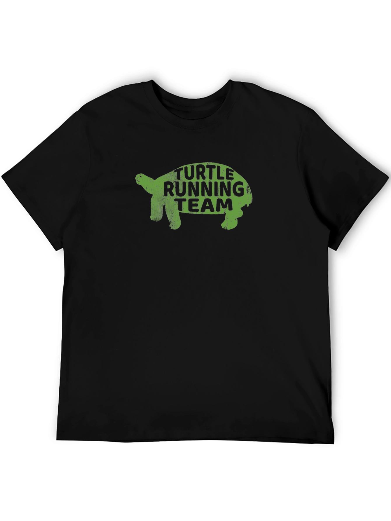 Turtle Running Team Black T-Shirt