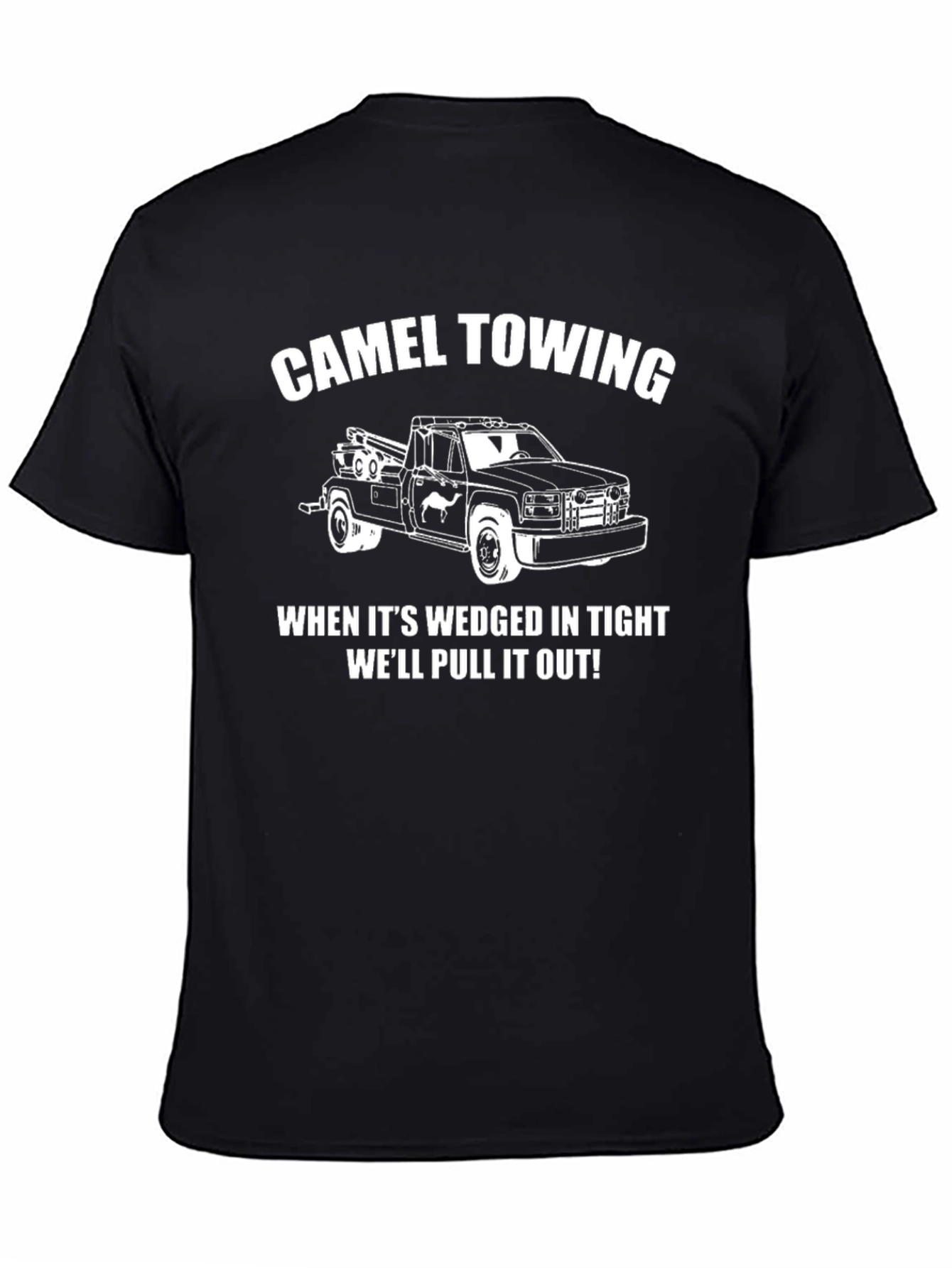 Camel Towing Funny Graphic Tee
