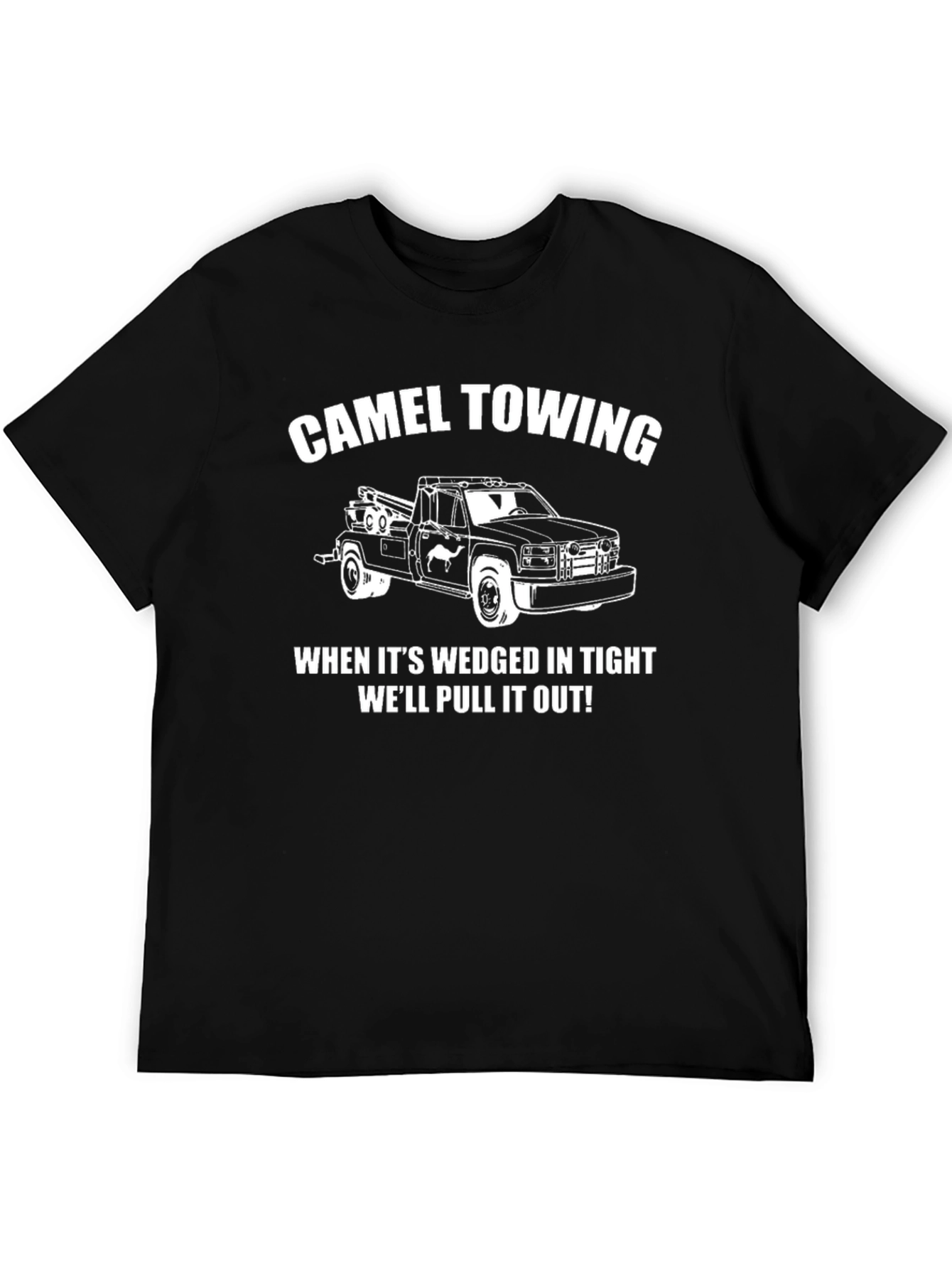 Camel Towing Funny Graphic Tee