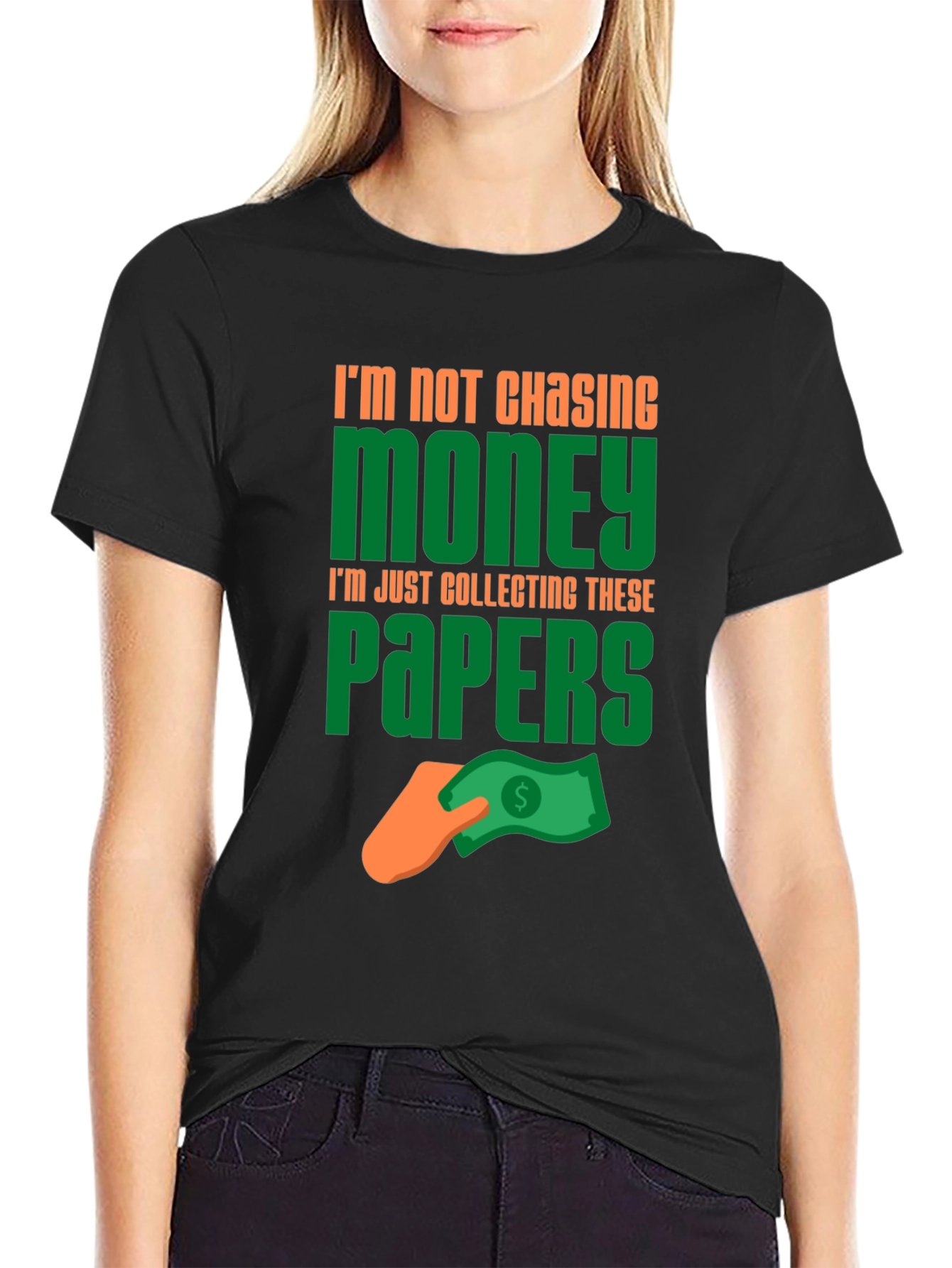 Funny Money Collecting Graphic T-Shirt