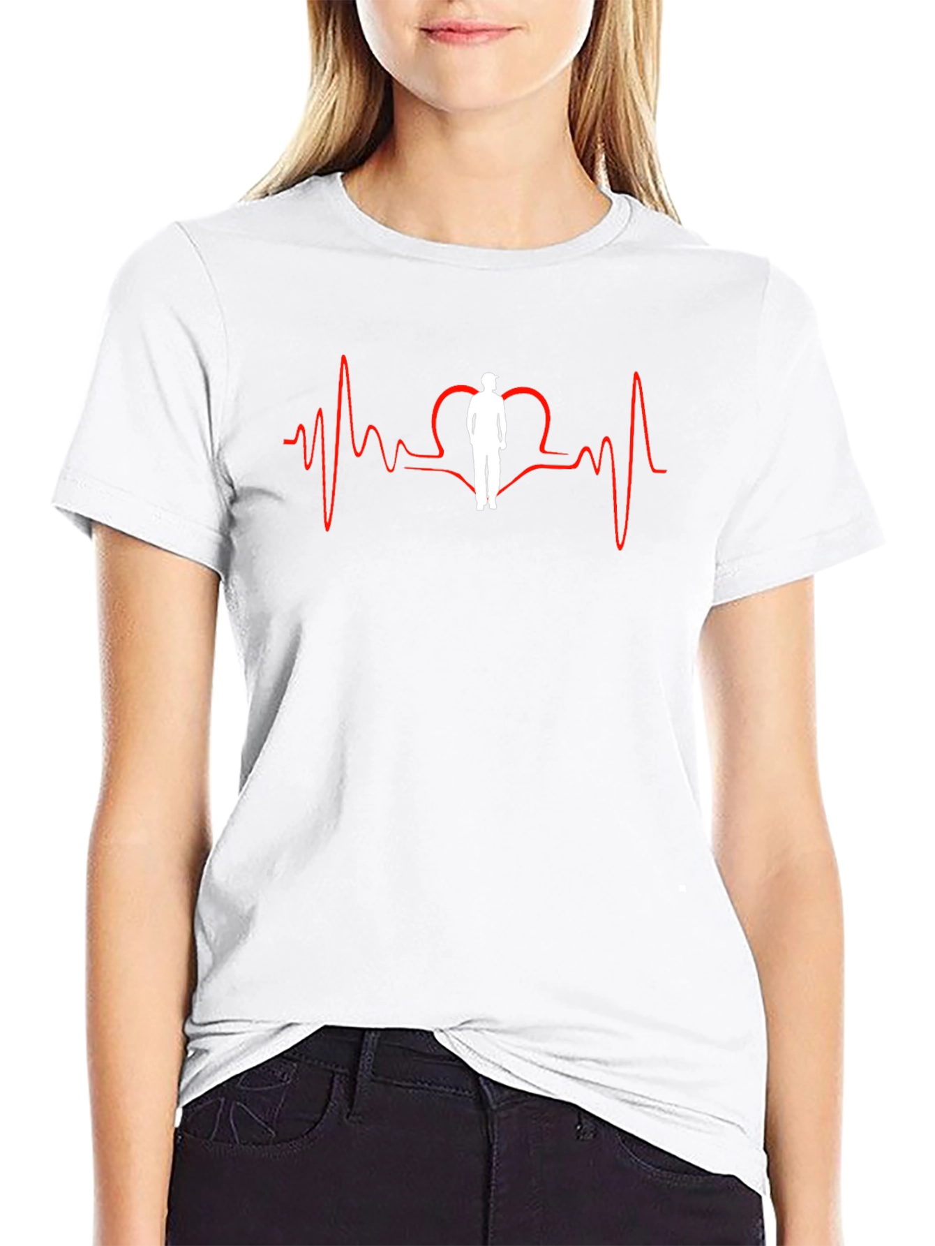 Heartbeat Golf T-Shirt - Golfers Passion
