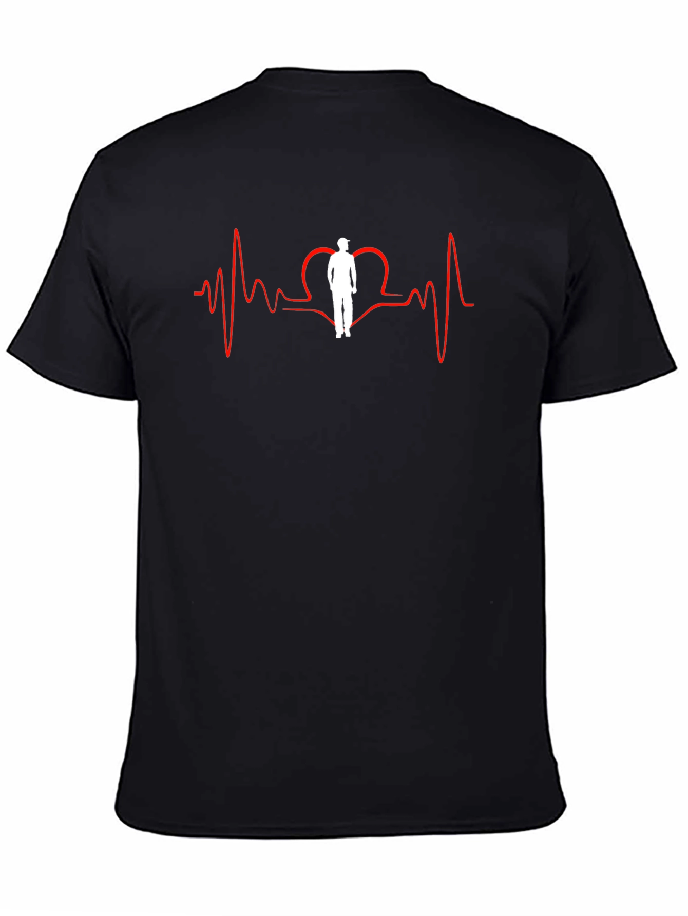 Heartbeat Golf T-Shirt - Golfers Passion