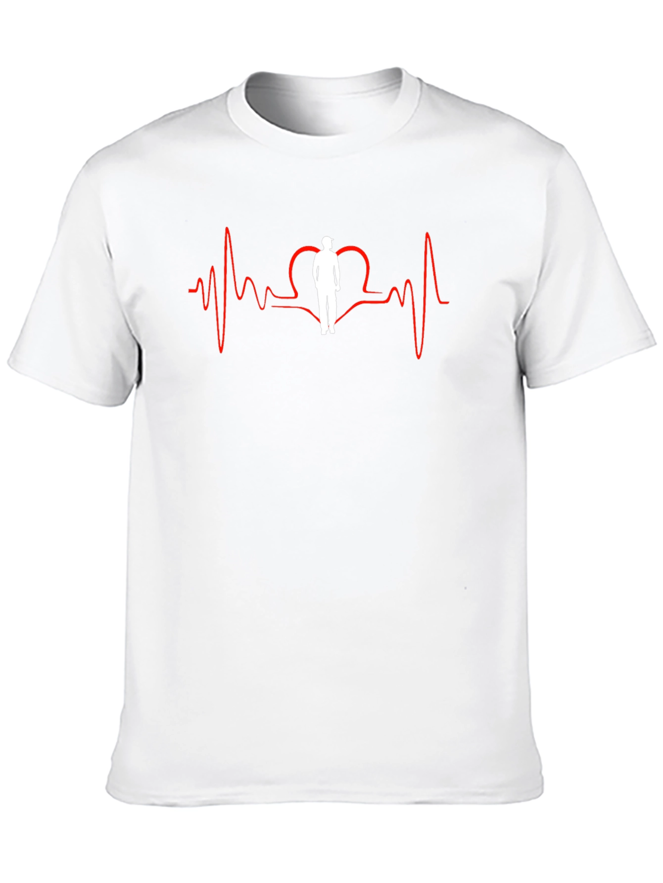 Heartbeat Golf T-Shirt - Golfers Passion