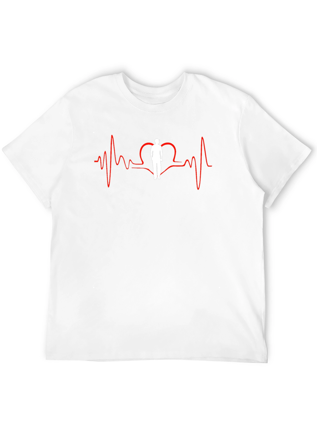 Heartbeat Golf T-Shirt - Golfers Passion