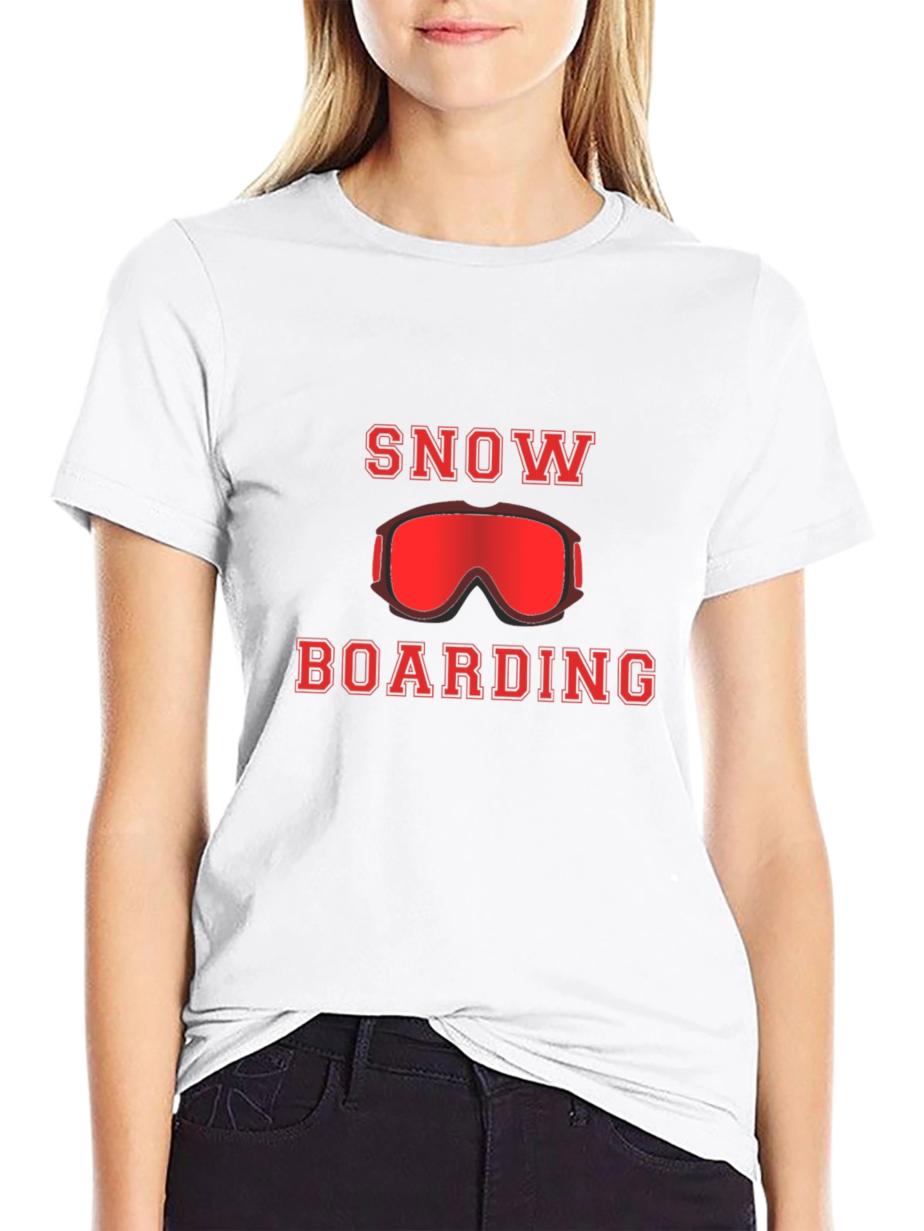 Snowboarding T-Shirt -  Sports Graphic Tee