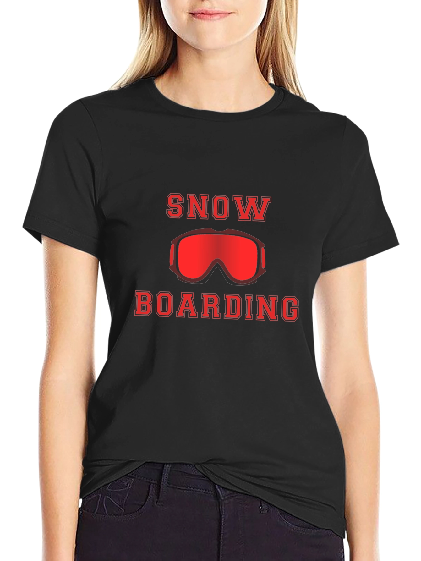 Snowboarding T-Shirt -  Sports Graphic Tee