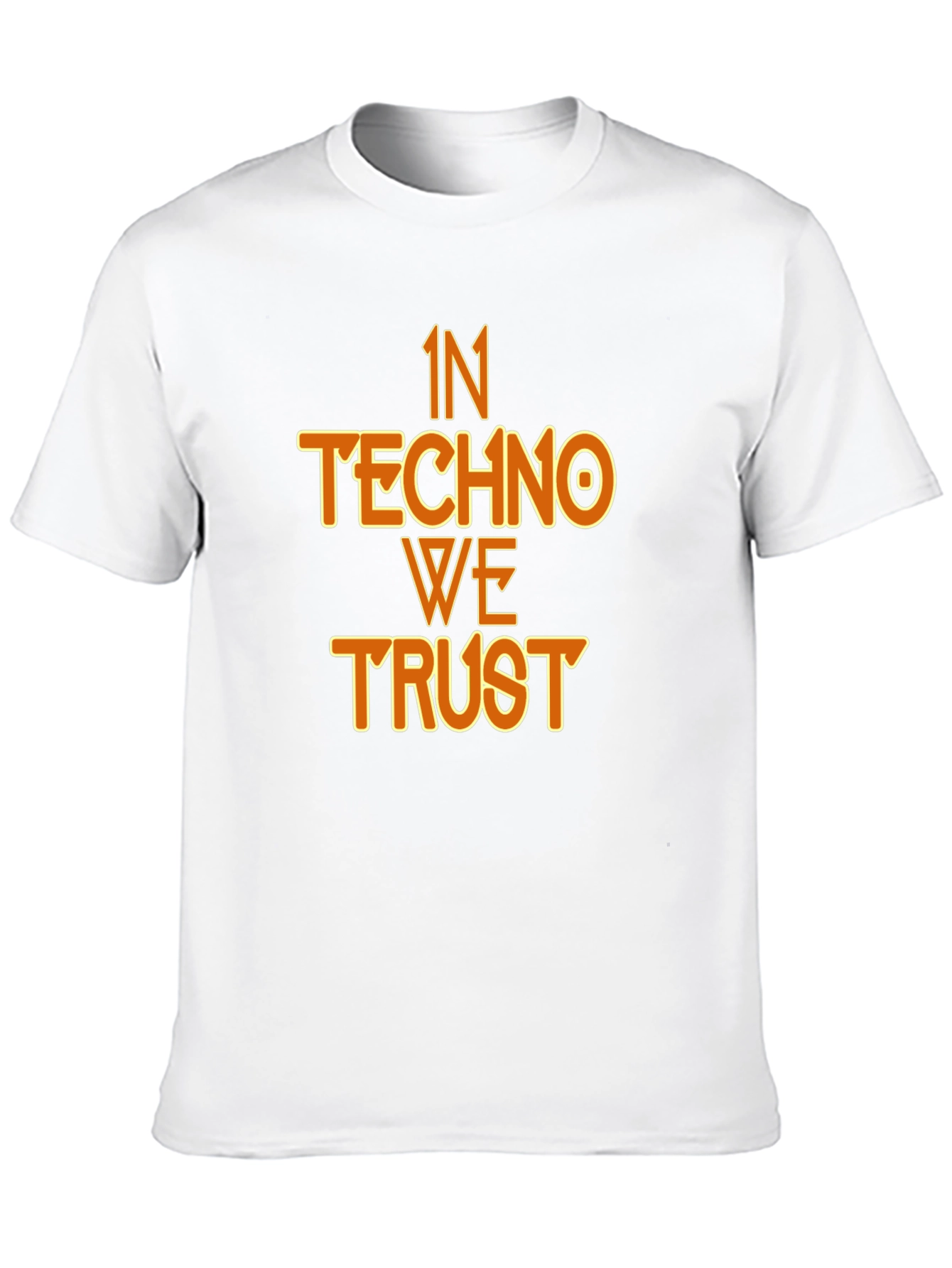 In Techno We Trust Graphic T-Shirt
