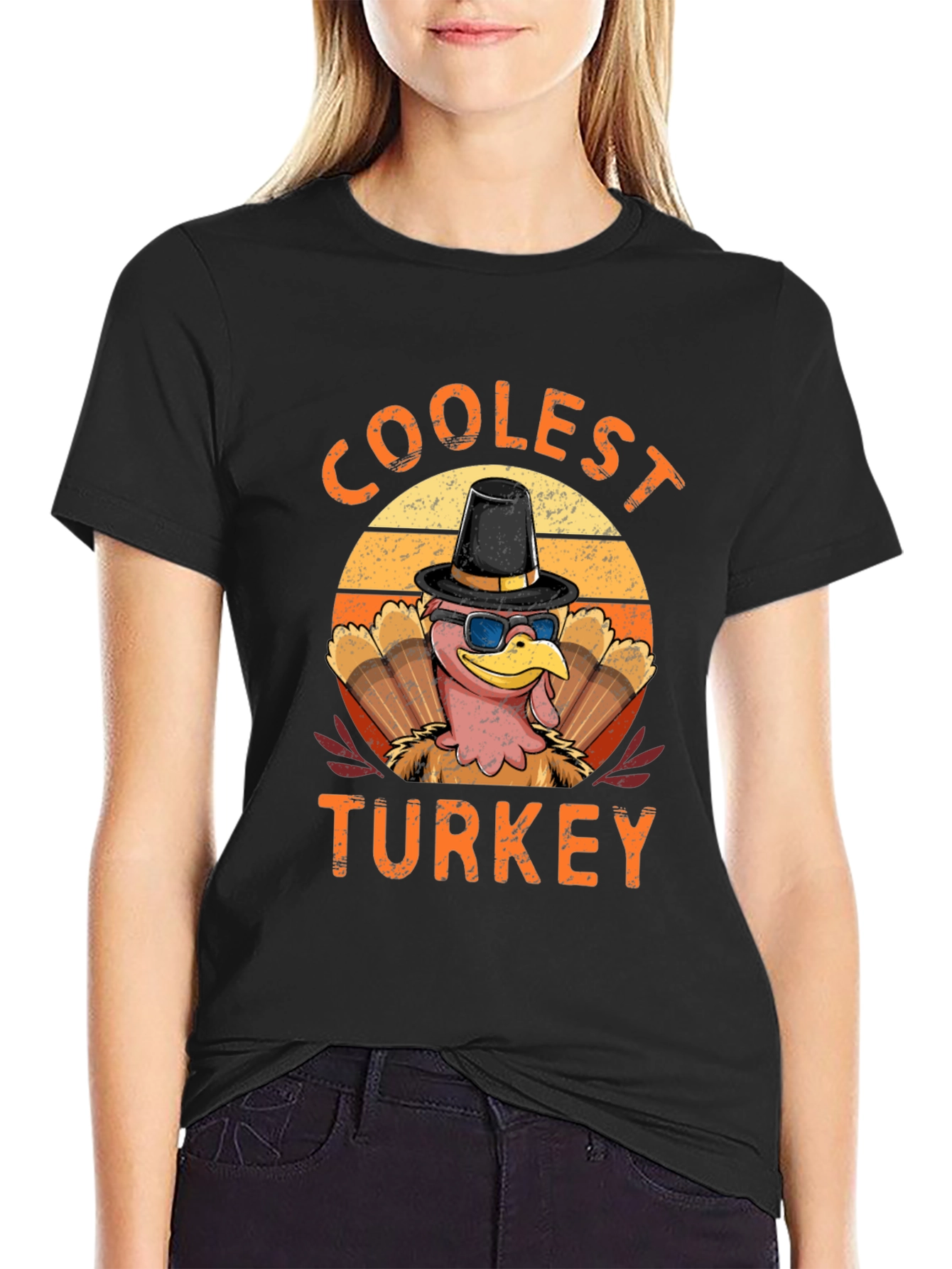 Coolest Turkey Thanksgiving T-Shirt