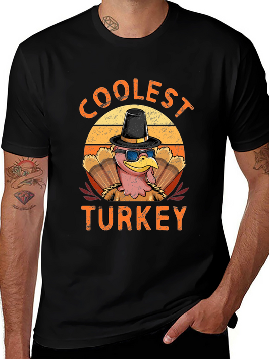 Coolest Turkey Thanksgiving T-Shirt